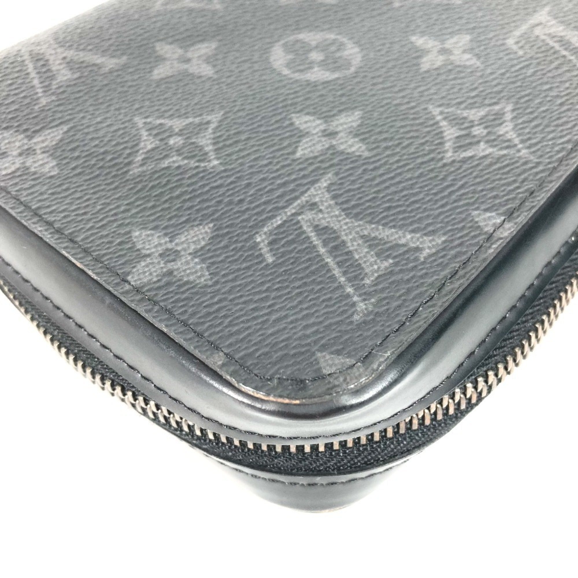 Louis Vuitton Monogram Eclipse Black Monogram Eclipse Monogram Eclipse Long Bill Wallet (Bi-Fold) (Pre-Owned)