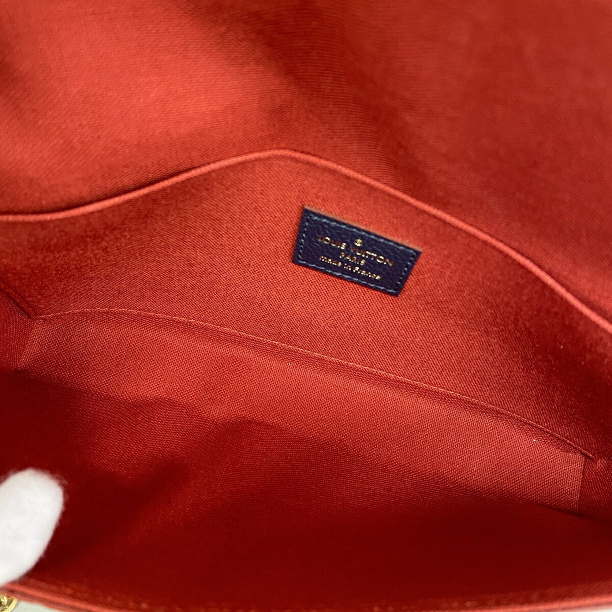Louis Vuitton Marine Rouge Chain/Shoulder Wallet (Pre-Owned)