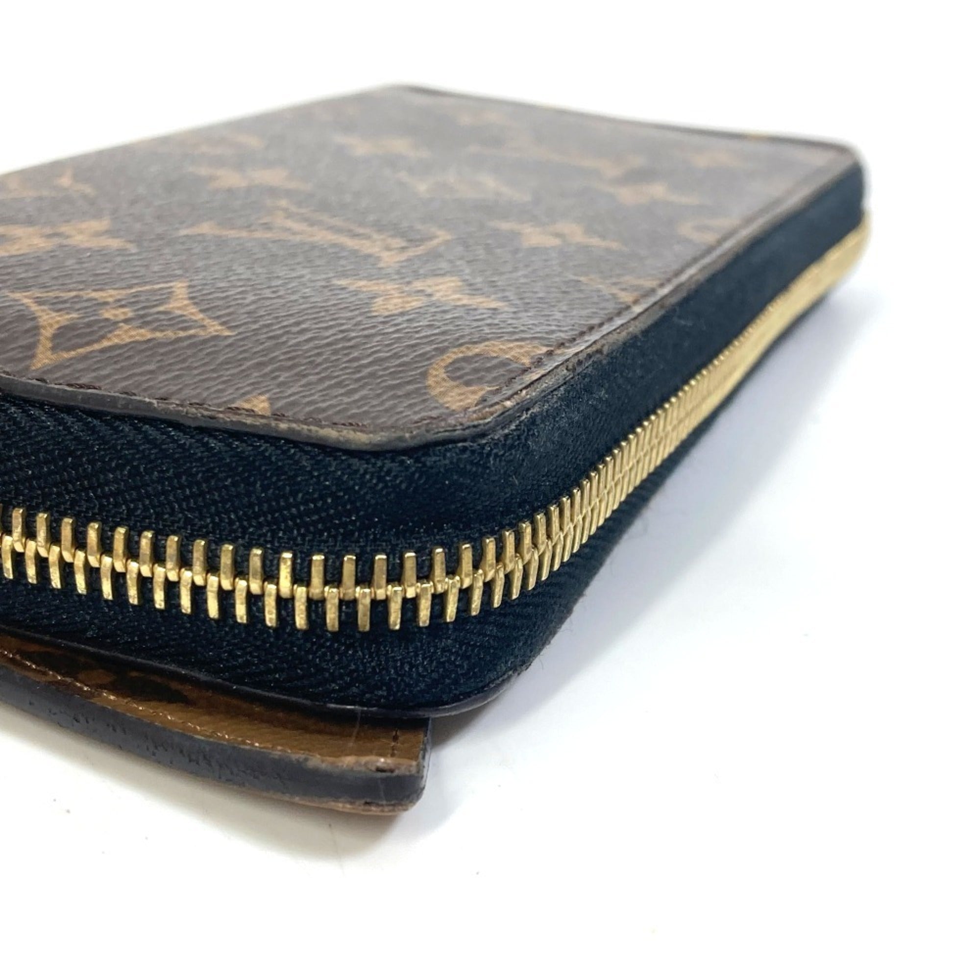 Louis Vuitton Monogram Brown Monogram Monogram Reverse Monogram Monogram Reverse Long Wallet (Bi-Fold) (Pre-Owned)
