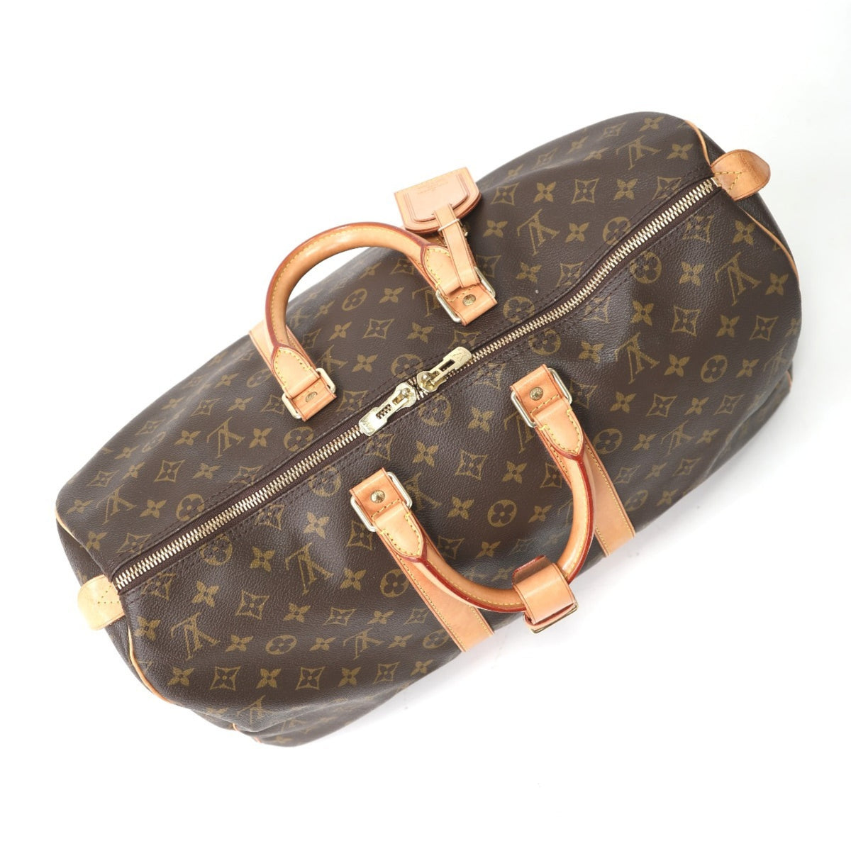 Louis Vuitton Brown Monogram Boston Bag (Pre-Owned)