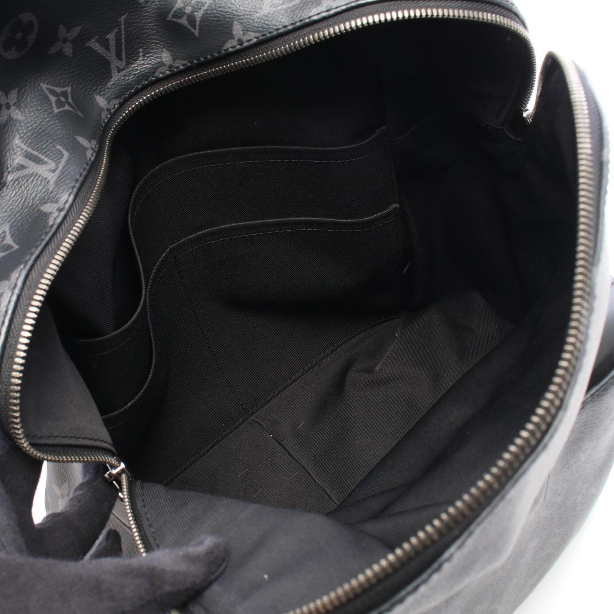 Louis Vuitton Black Monogram Eclipse Monogram Eclipse Backpack (Pre-Owned)