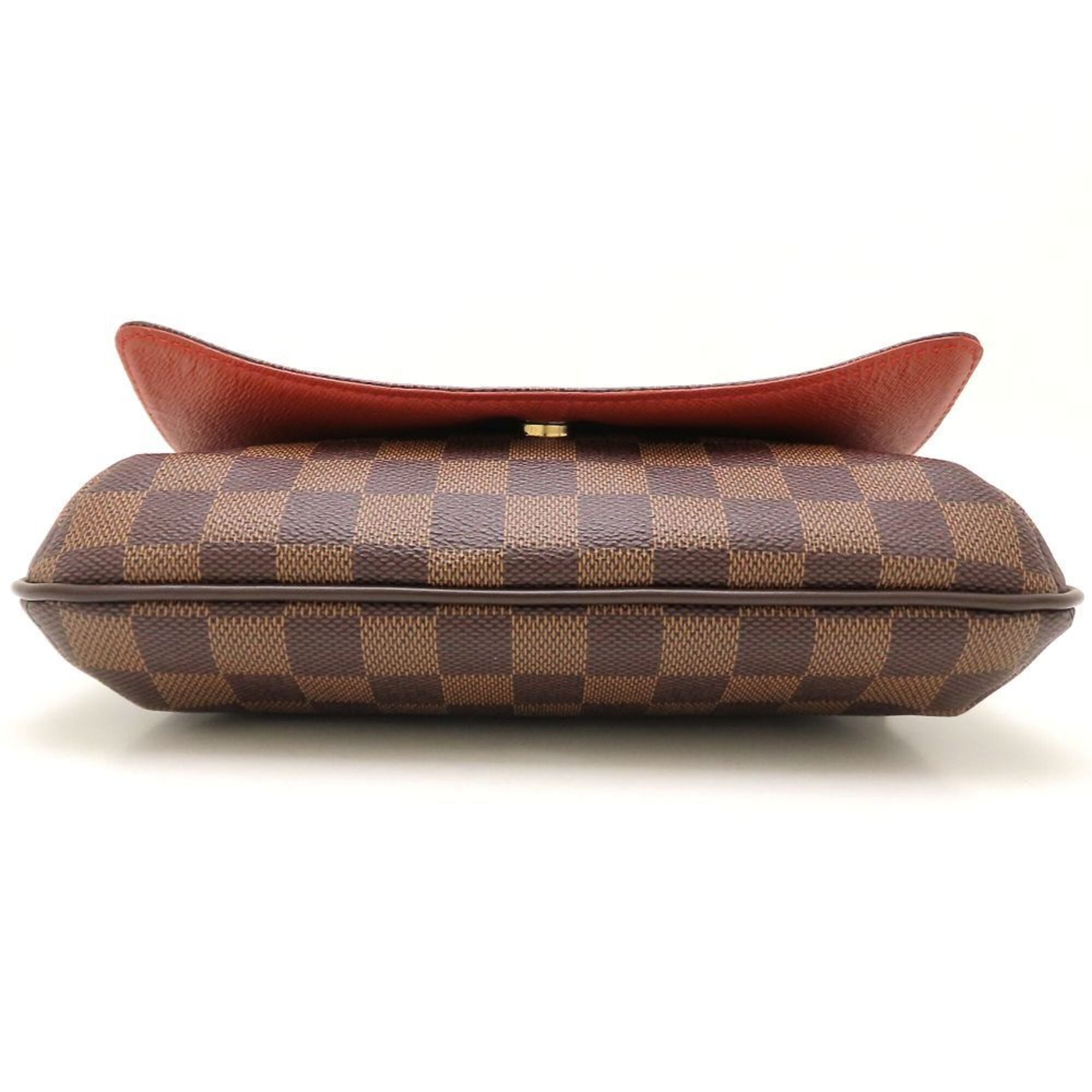 Louis Vuitton Ebene Damier Canvas Shoulder Bag (Pre-Owned)