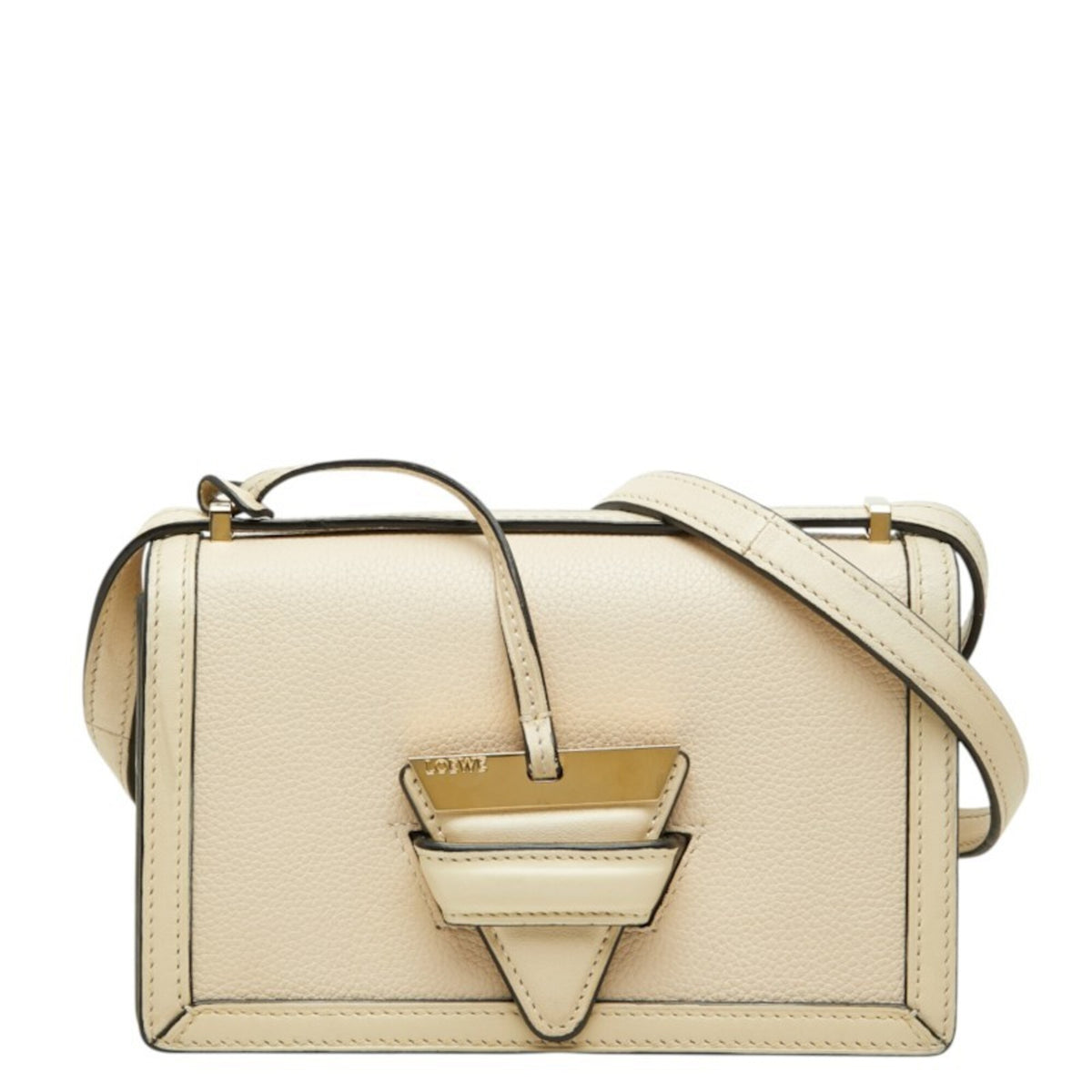 Loewe Ivory Leather Shoulder Bag (Pre-Owned)