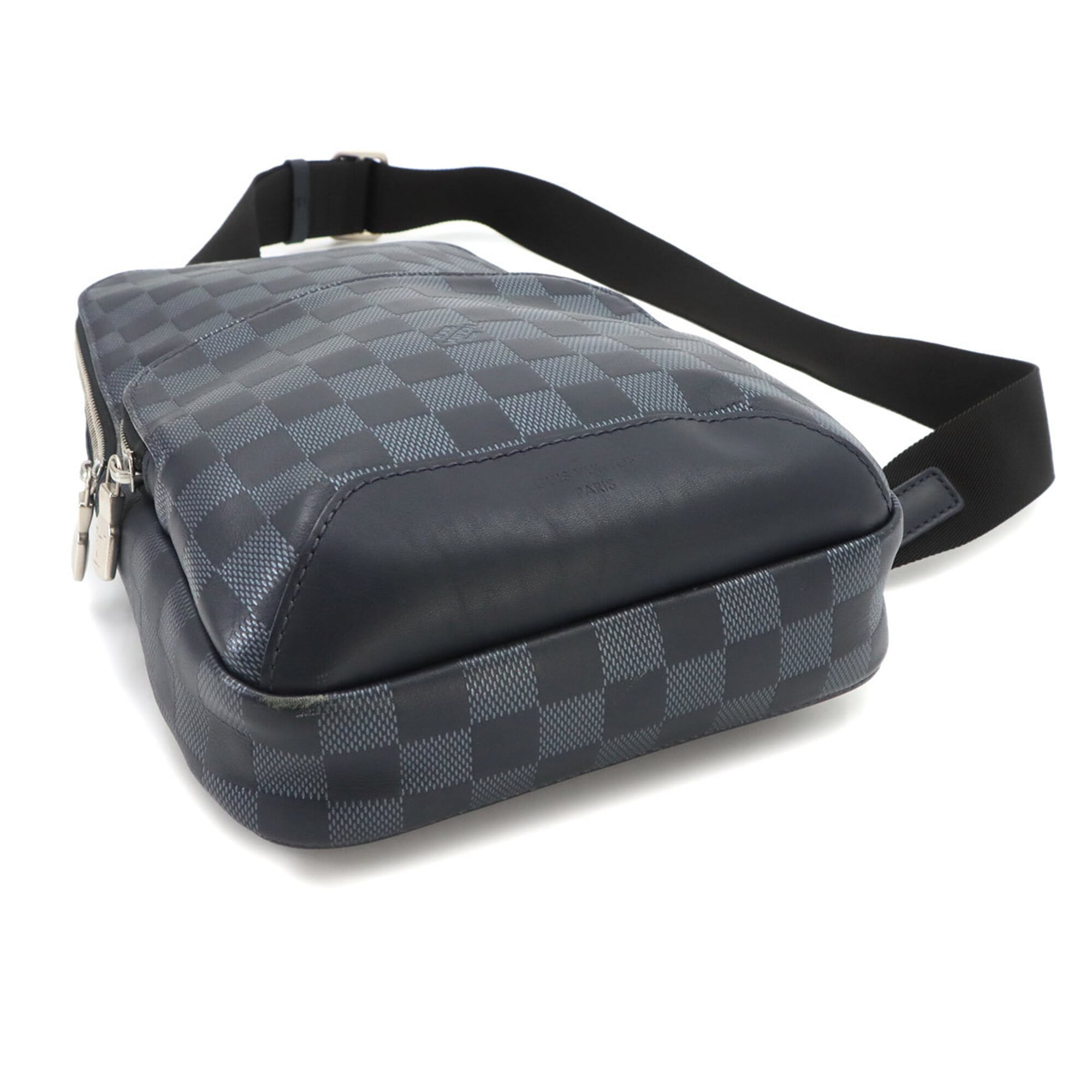 Louis Vuitton Damier Canvas Infini Navy Damier Infini Handbag Shoulder Bag Sling Bag (Pre-Owned)