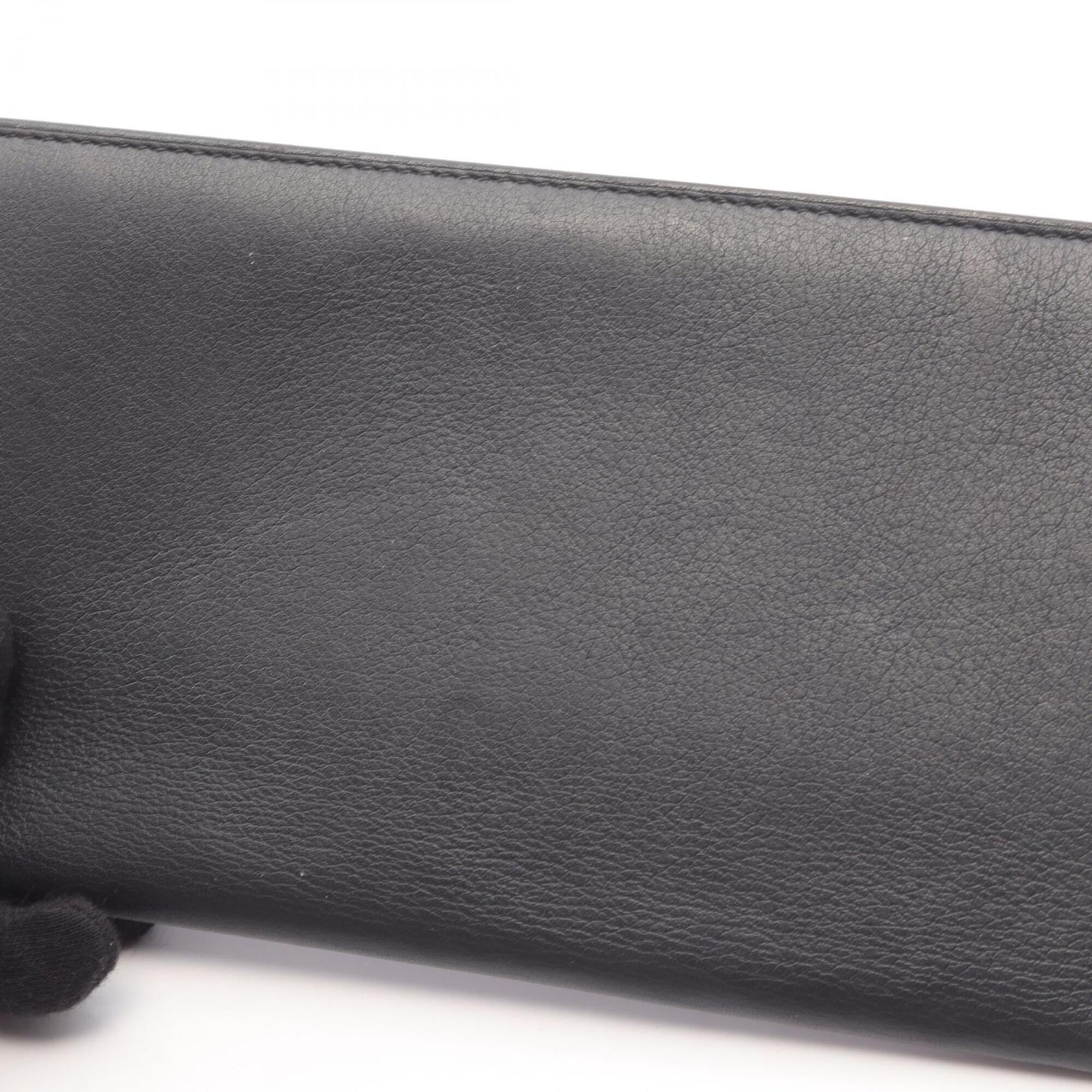 Hermes Navy Long Wallet (Bi-Fold) (Pre-Owned)