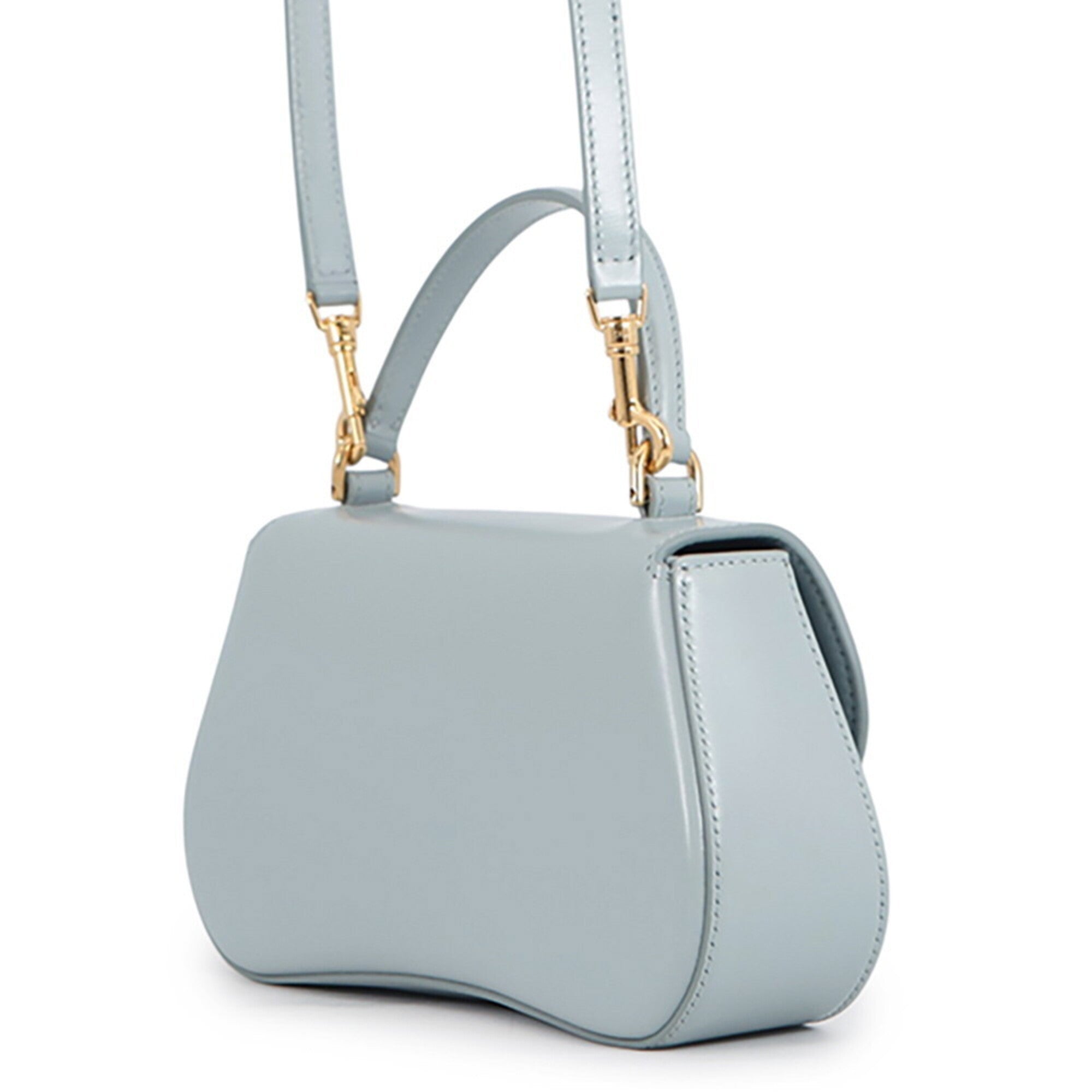 Celine Light Blue Leather Handbag (Pre-Owned)