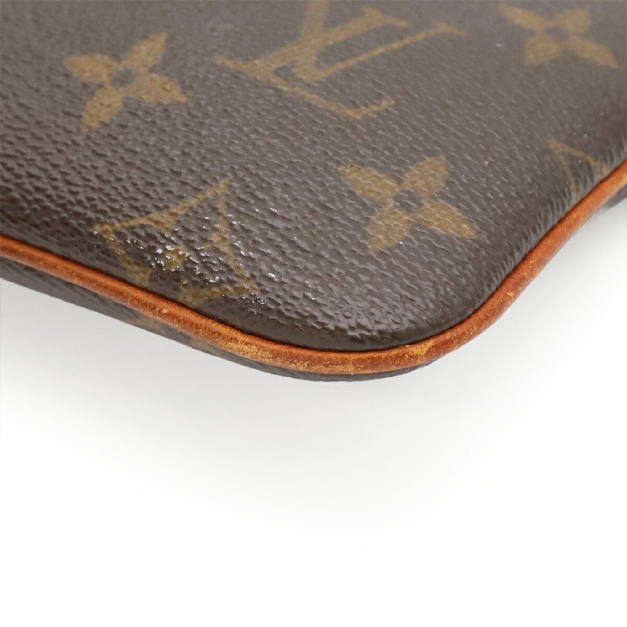 Louis Vuitton Brown Monogram Monogram Handbag Pochette Pouch (Pre-Owned)
