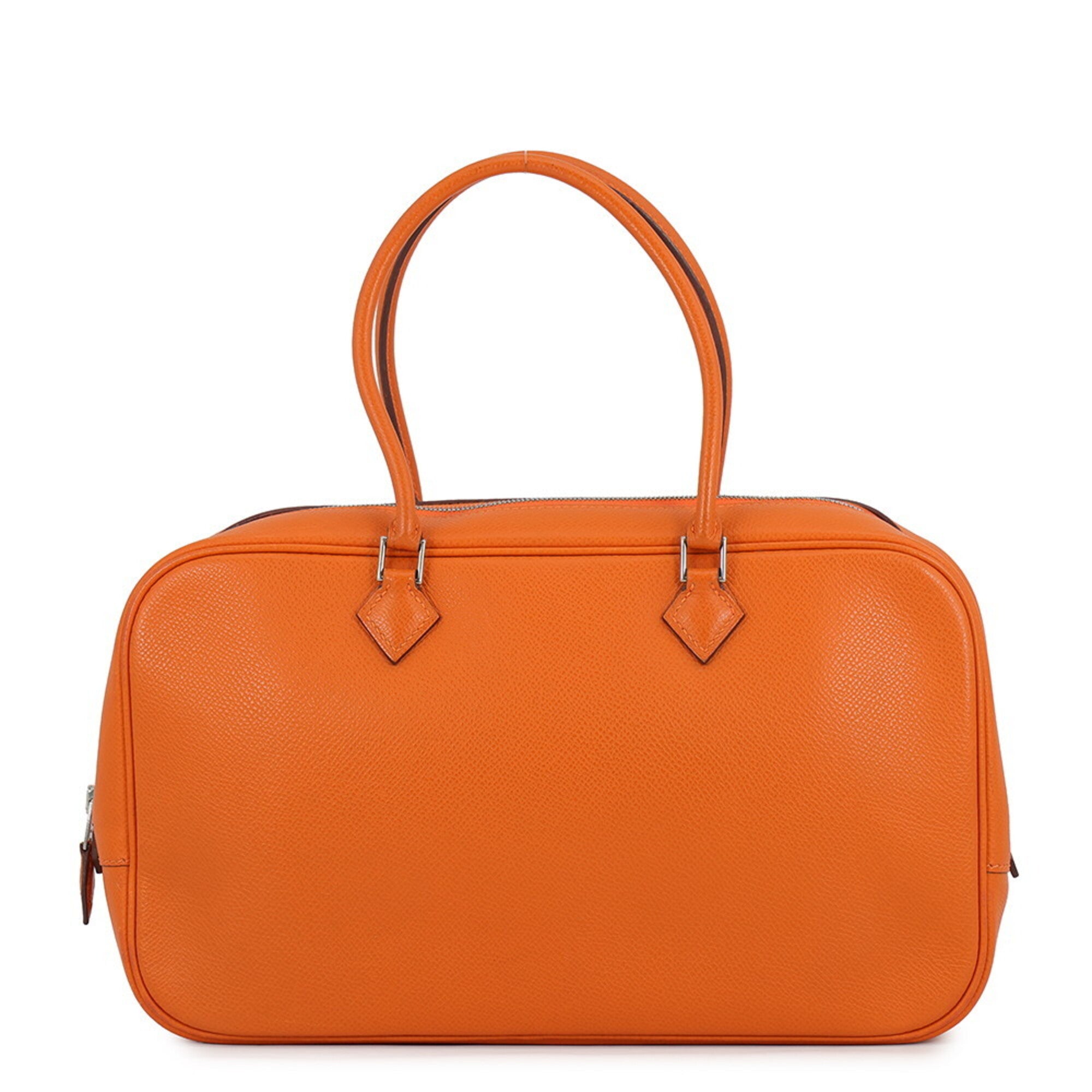 Hermes Plume Orange Epsom Leather Handbag (Pre-Owned)