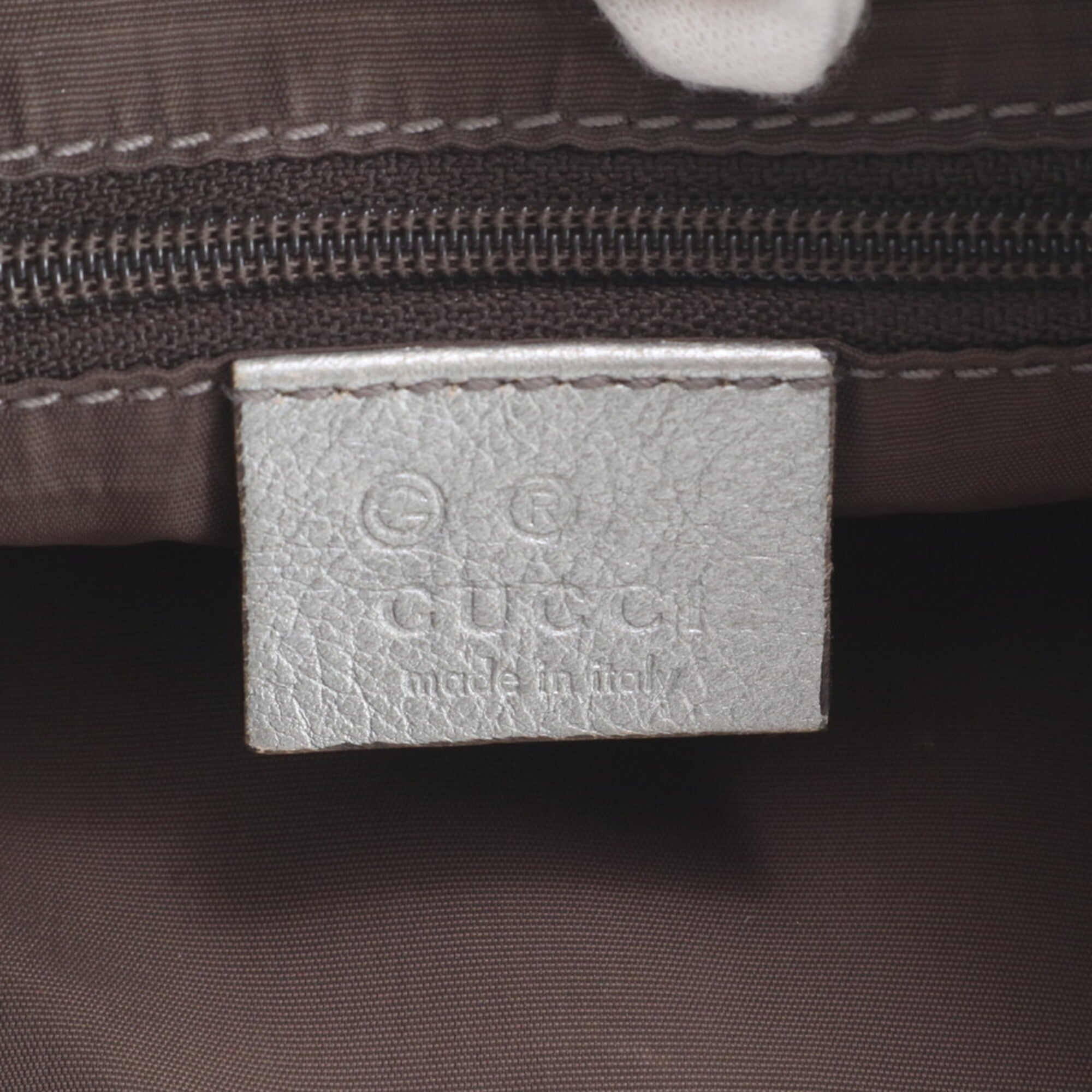 Gucci Leather Handbag Shoulder Bag (Pre-Owned)