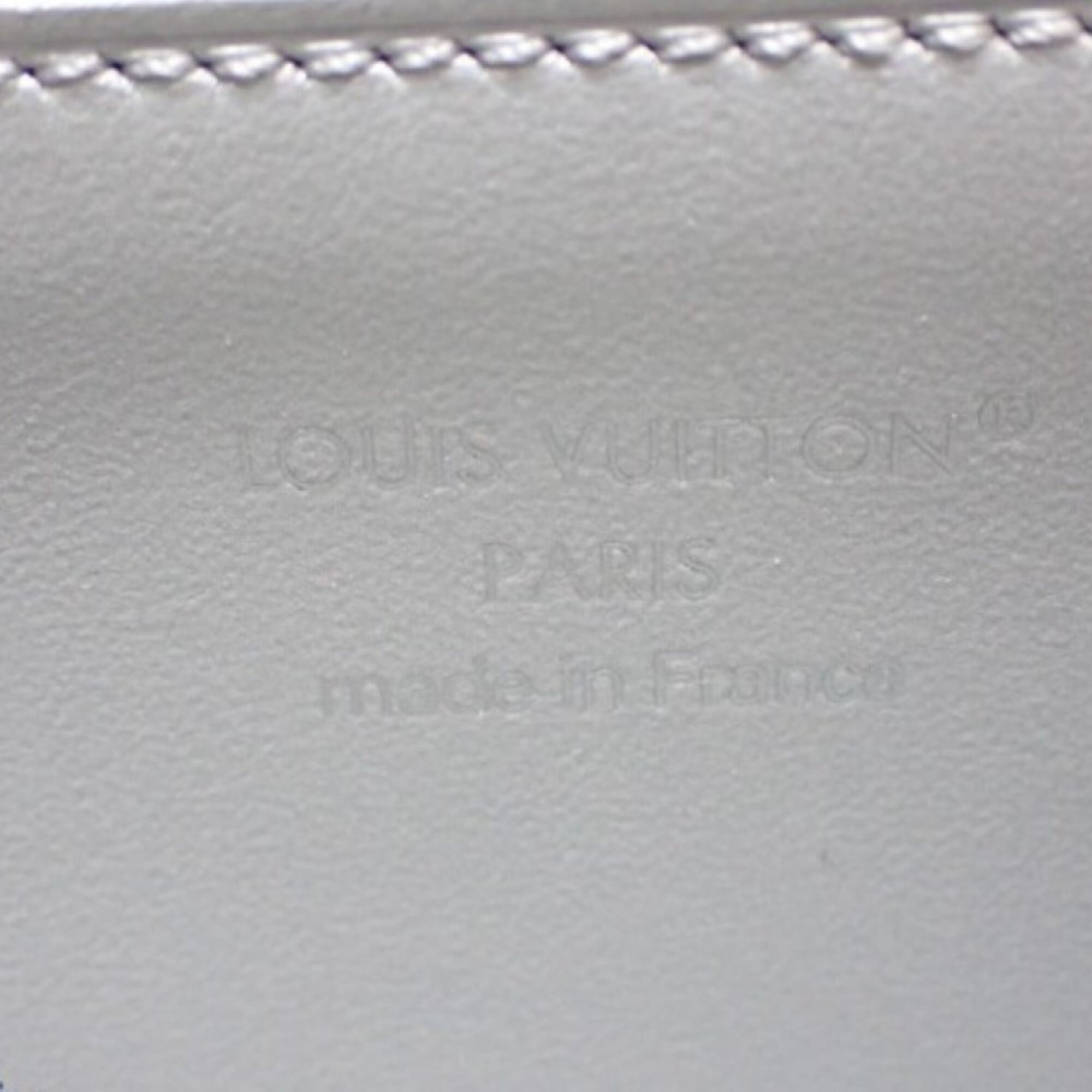 Louis Vuitton Yellow Leather Long Wallet (Bi-Fold) (Pre-Owned)