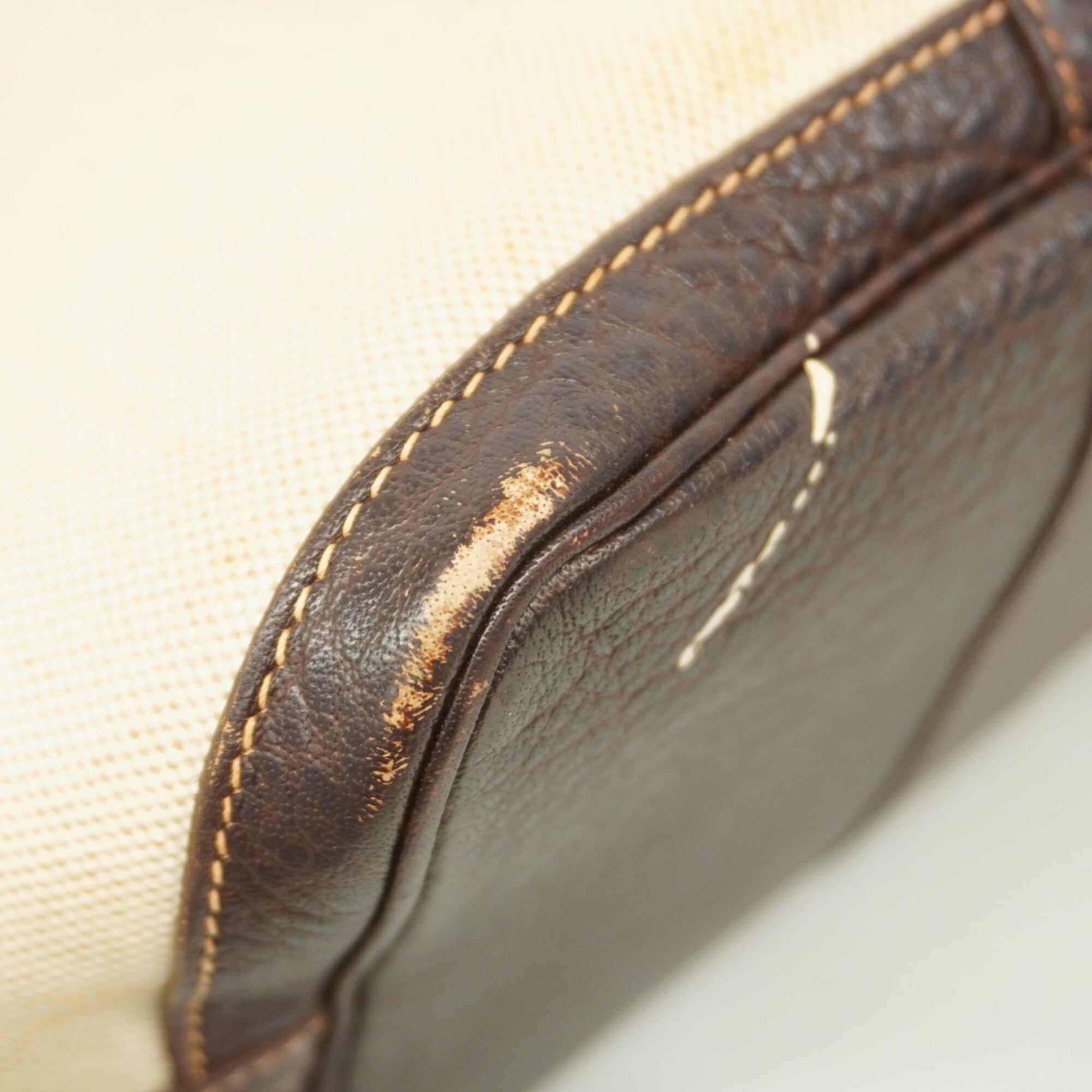 Hermes Brown Toile H Tote Bag (Pre-Owned)