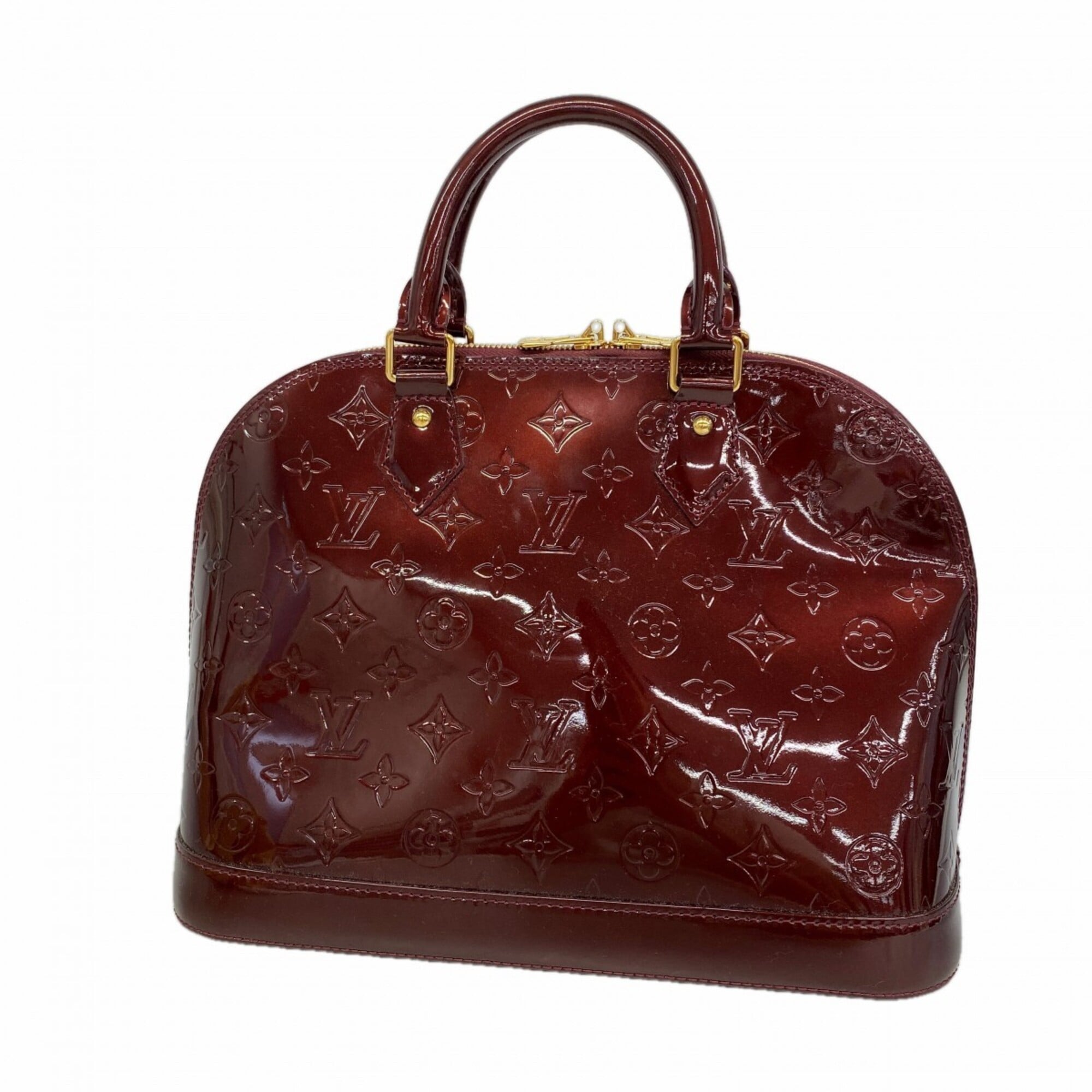 Louis Vuitton Rouge Fauviste Handbag (Pre-Owned)