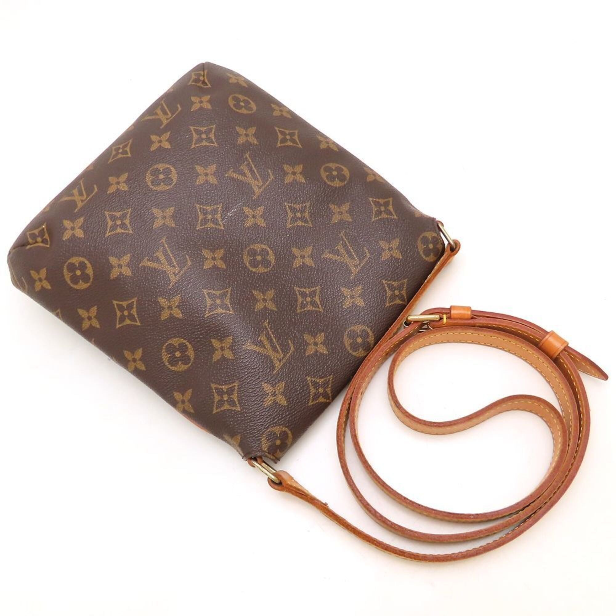 Louis Vuitton Brown Monogram Shoulder Bag (Pre-Owned)