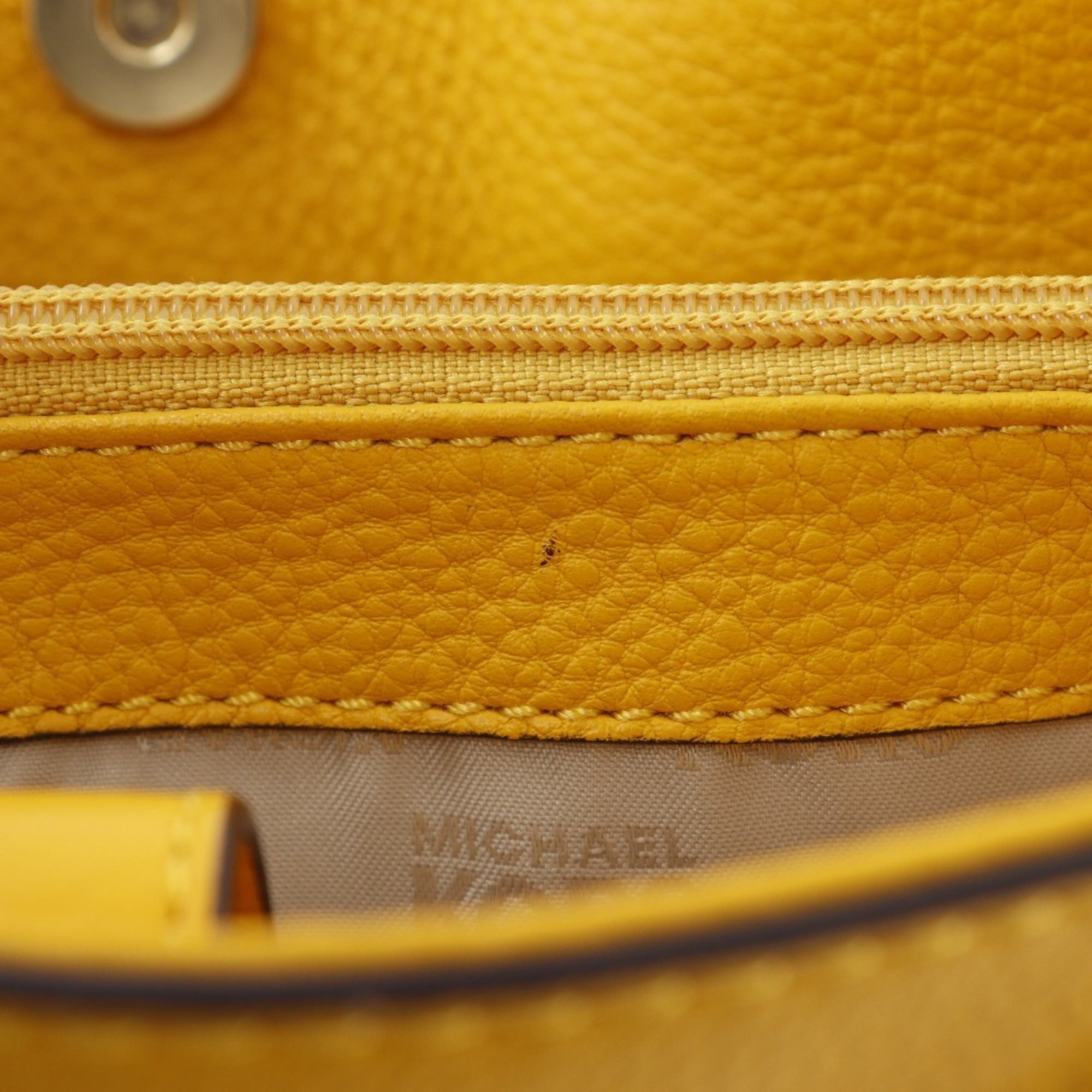 Michael Kors Yellow Leather Handbag (Pre-Owned)