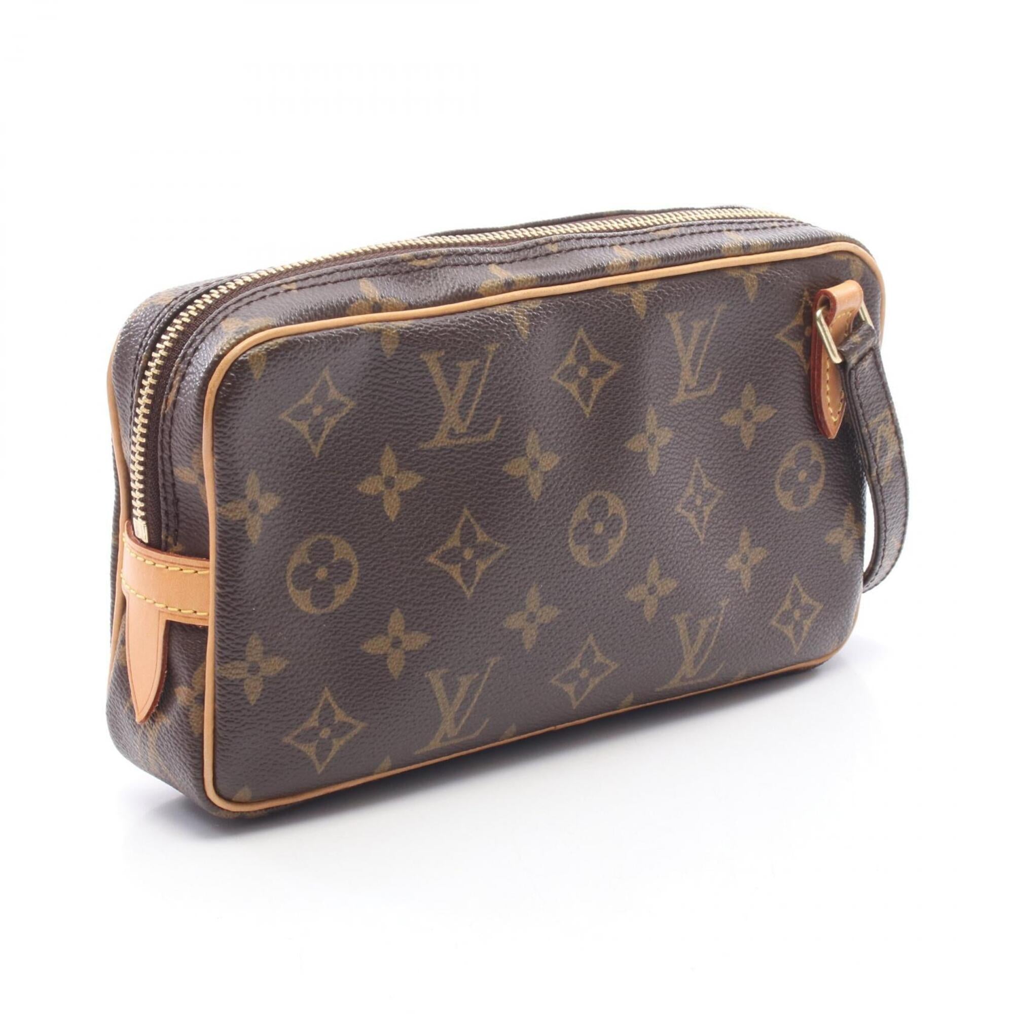 Louis Vuitton Brown Monogram Monogram Handbag Shoulder Bag (Pre-Owned)
