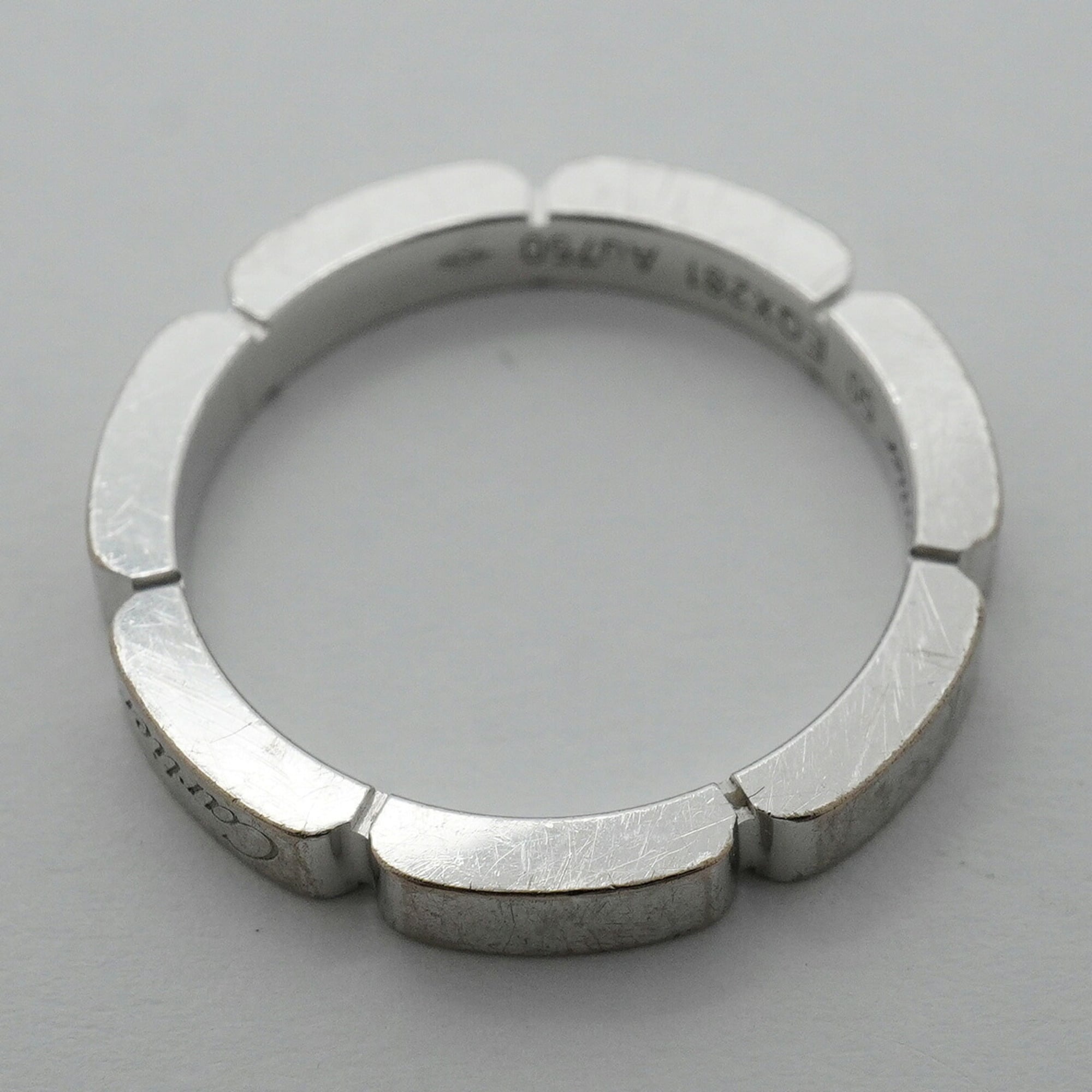 Cartier White Gold (18K) Band Ring (Pre-Owned)