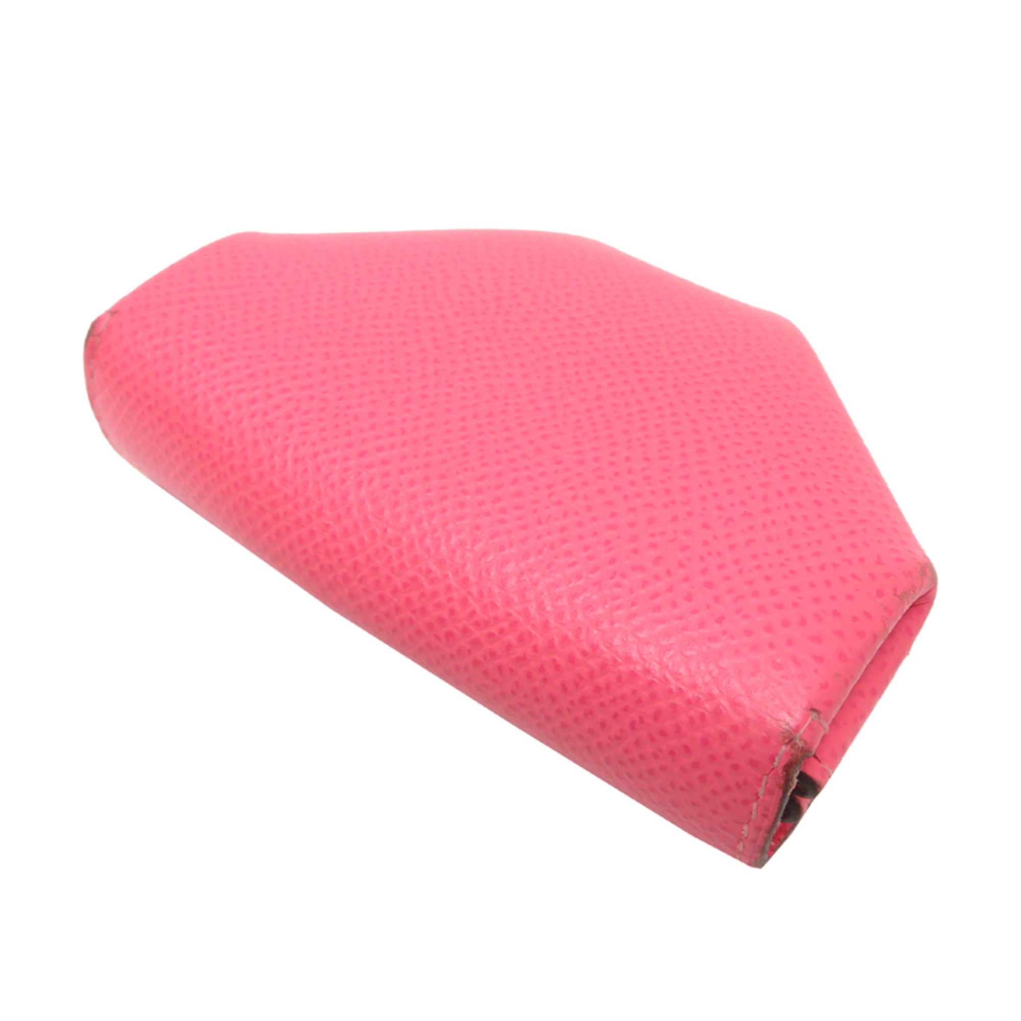 Hermes Pink Chevre Leather Coin Purse/Coin Case (Pre-Owned)
