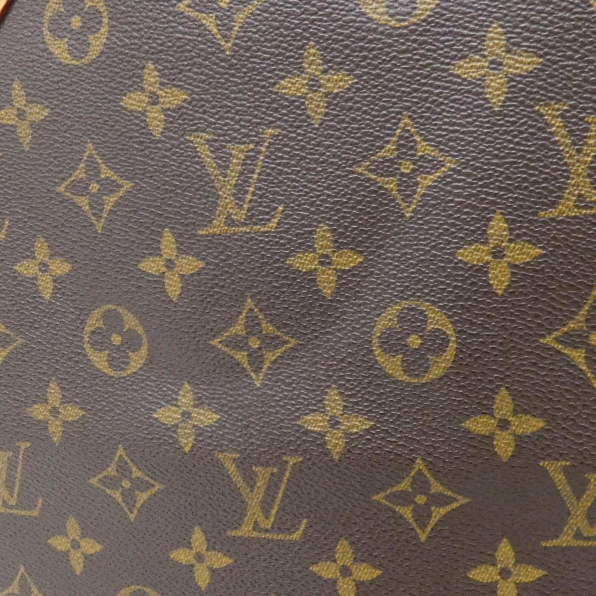 Louis Vuitton Brown Coated Canvas Handbag (Pre-Owned)