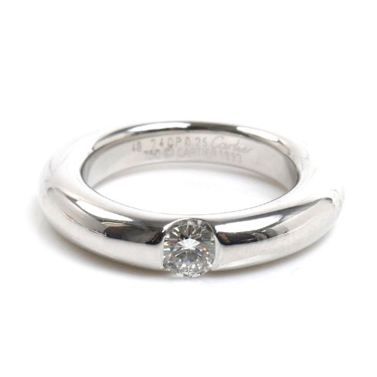 Cartier White Gold (18K) Band Ring (Pre-Owned)