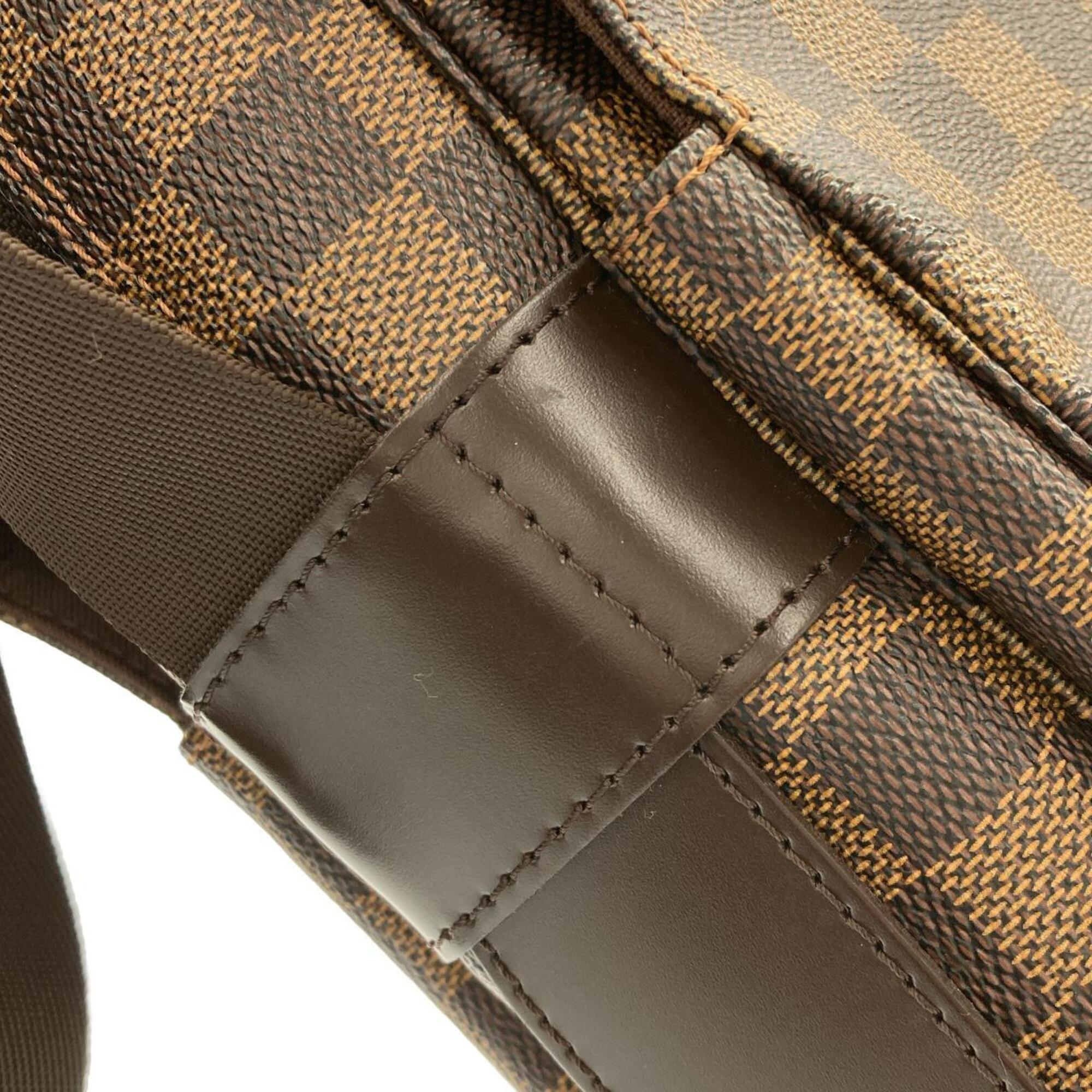 Louis Vuitton Ebene Coated Canvas Shoulder Bag (Pre-Owned)