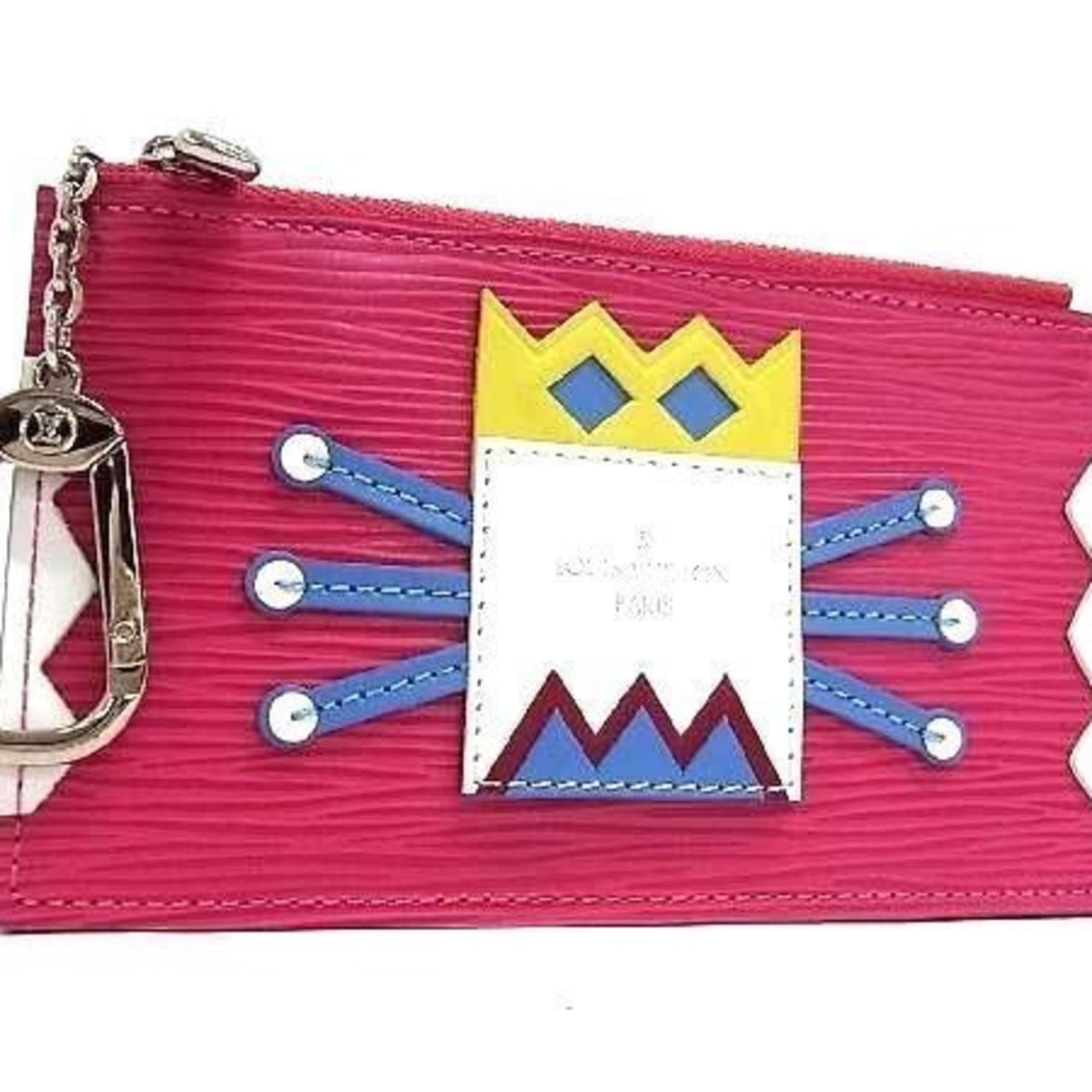 Louis Vuitton Pink Pivoine Leather Coin Purse/Coin Case (Pre-Owned)