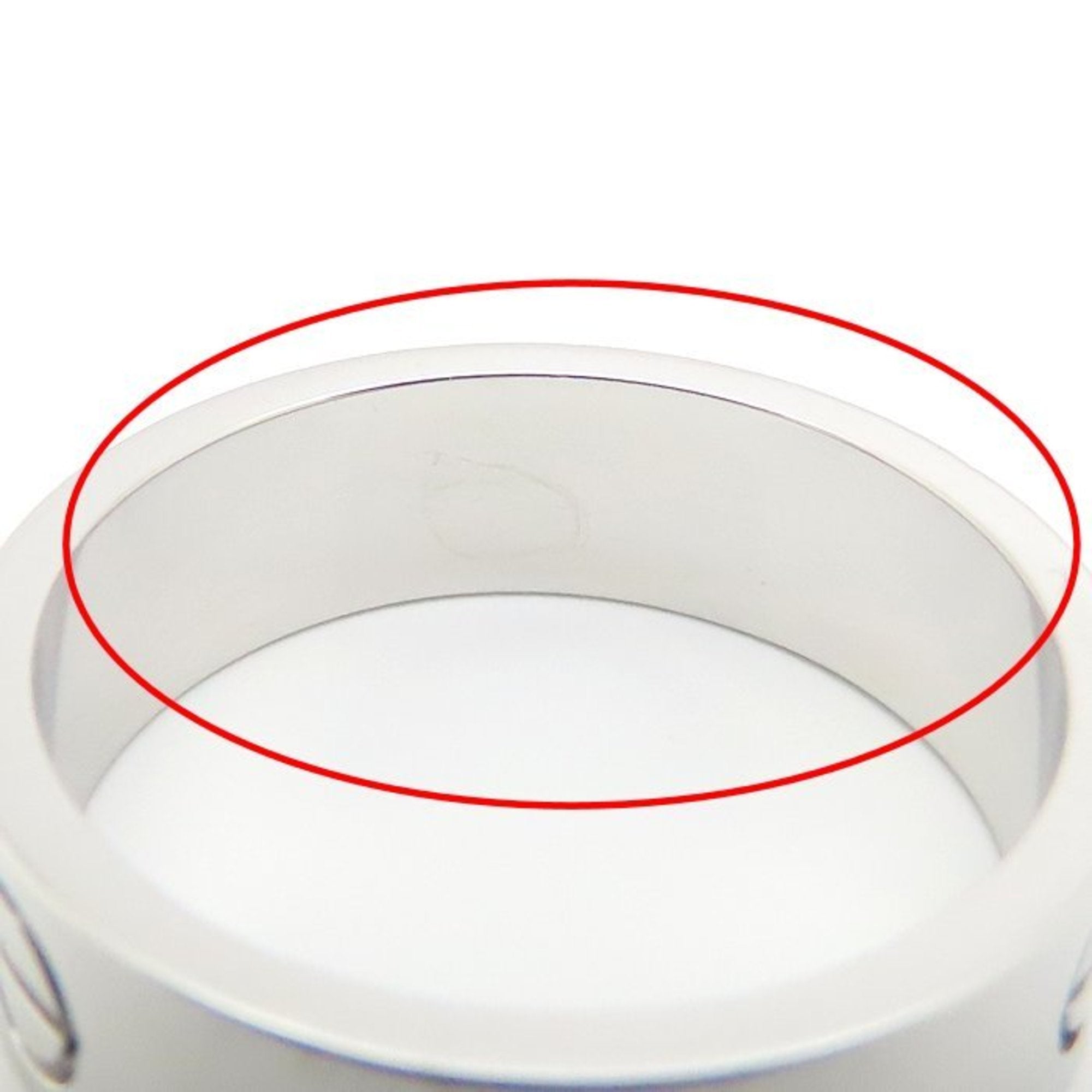 Cartier White Gold (18K) Band Ring (Pre-Owned)