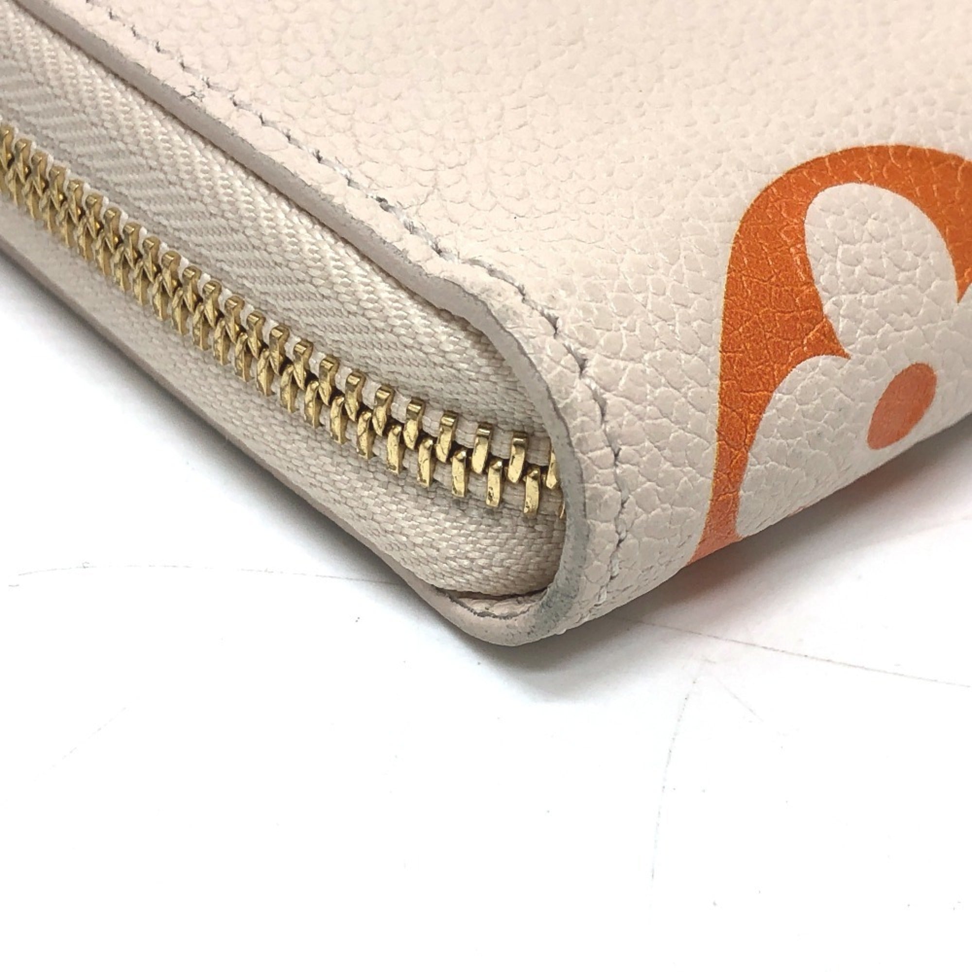 Louis Vuitton Monogram Empreinte Beige Monogram Empreinte Coin Purse/Coin Case (Pre-Owned)