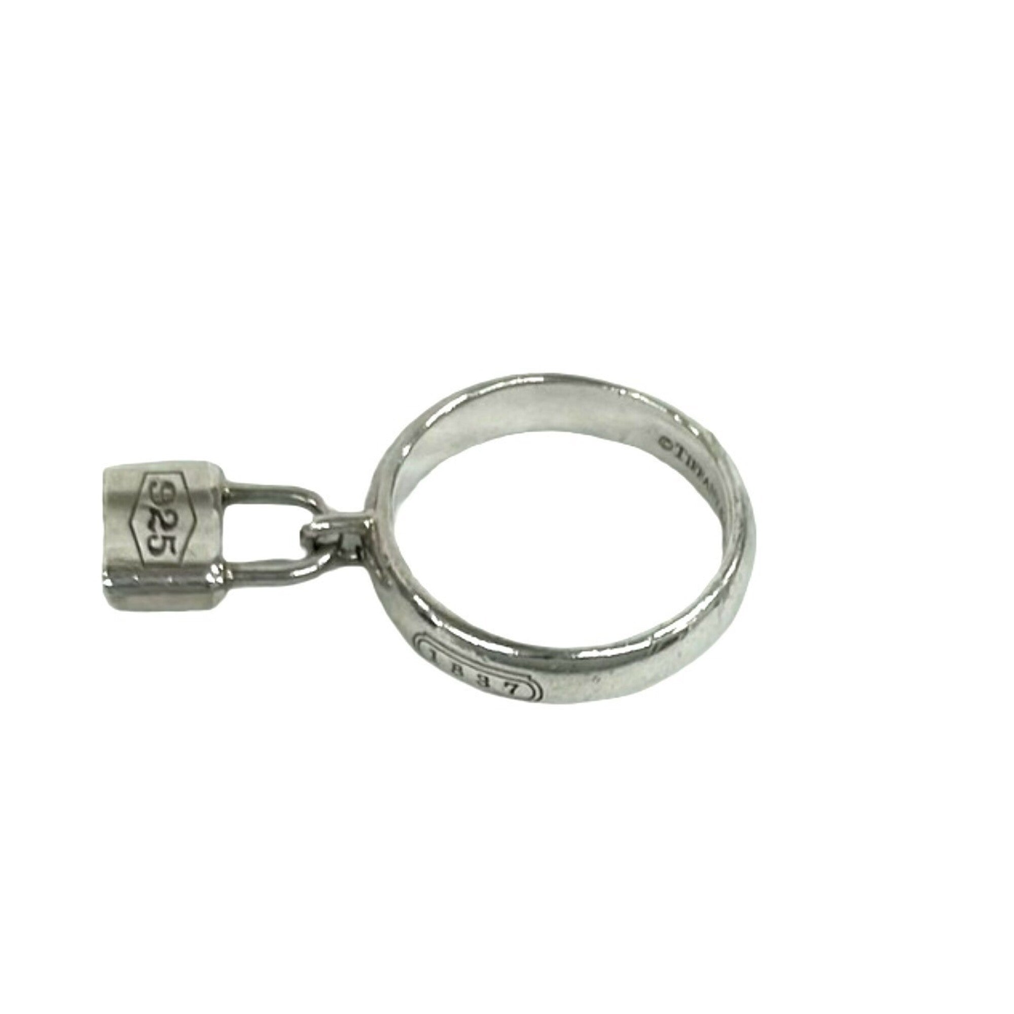 Tiffany Silver Silver 925 Band Ring (Pre-Owned)