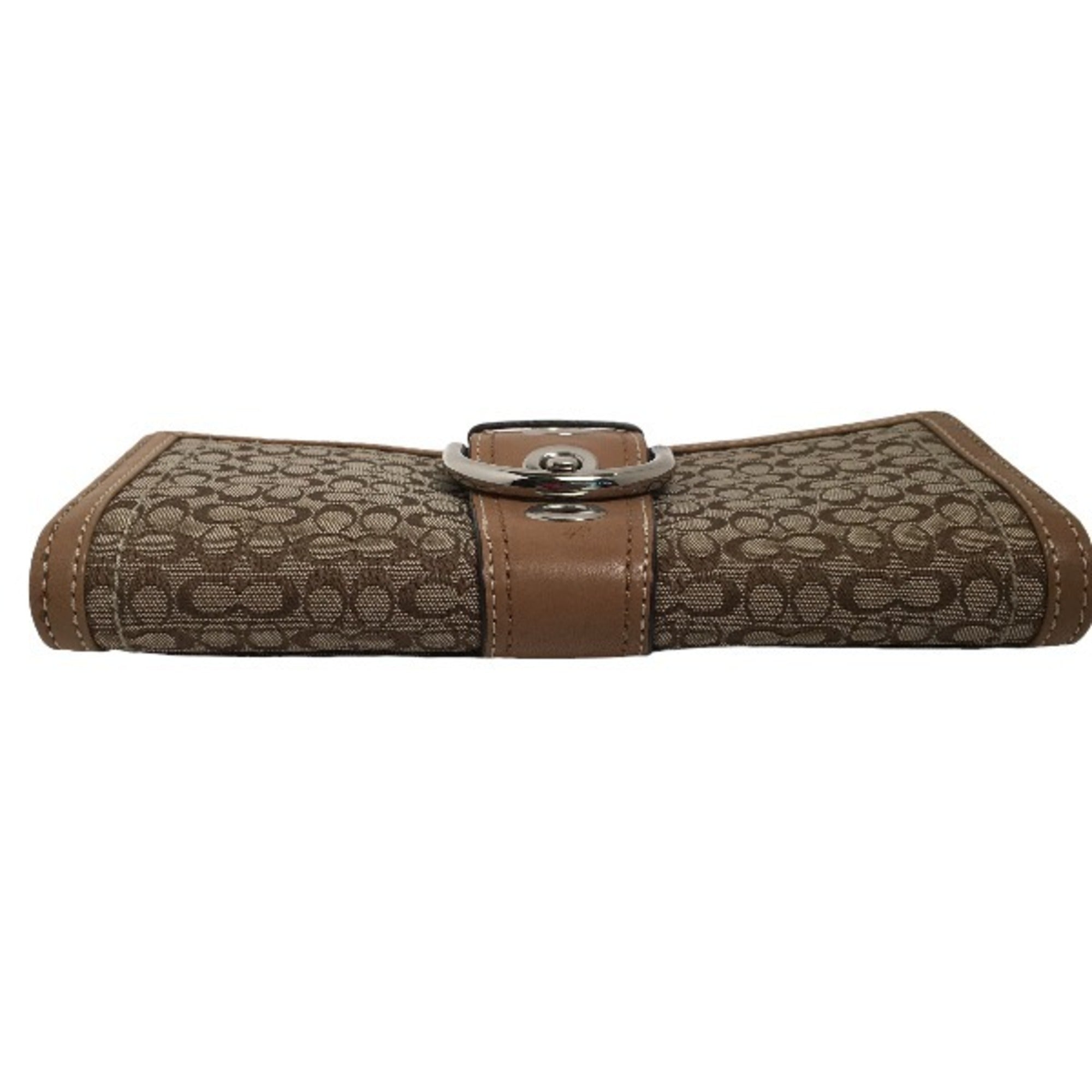 Coach Brown Long Wallet (Bi-Fold) (Pre-Owned)