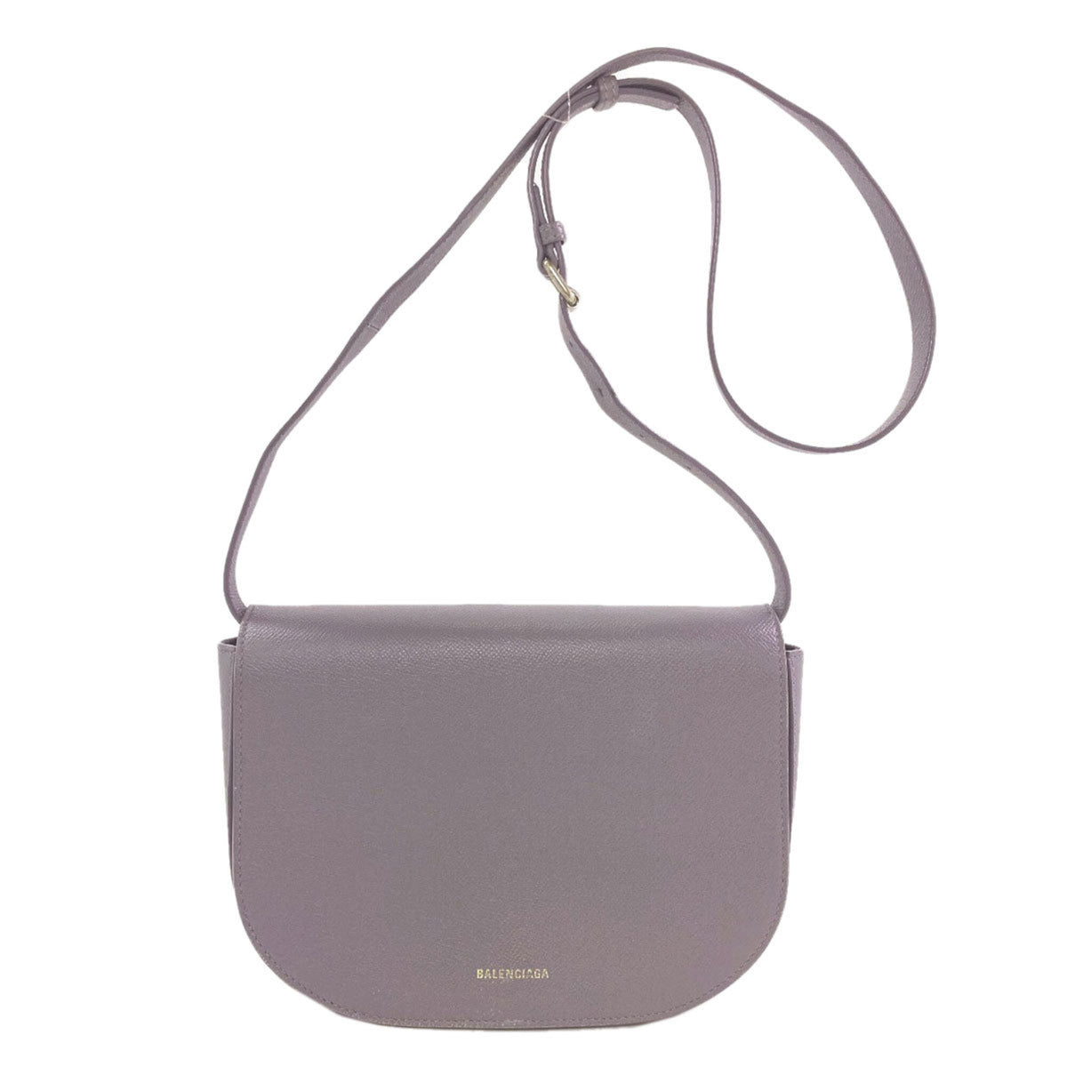 Balenciaga Gray Leather Shoulder Bag (Pre-Owned)