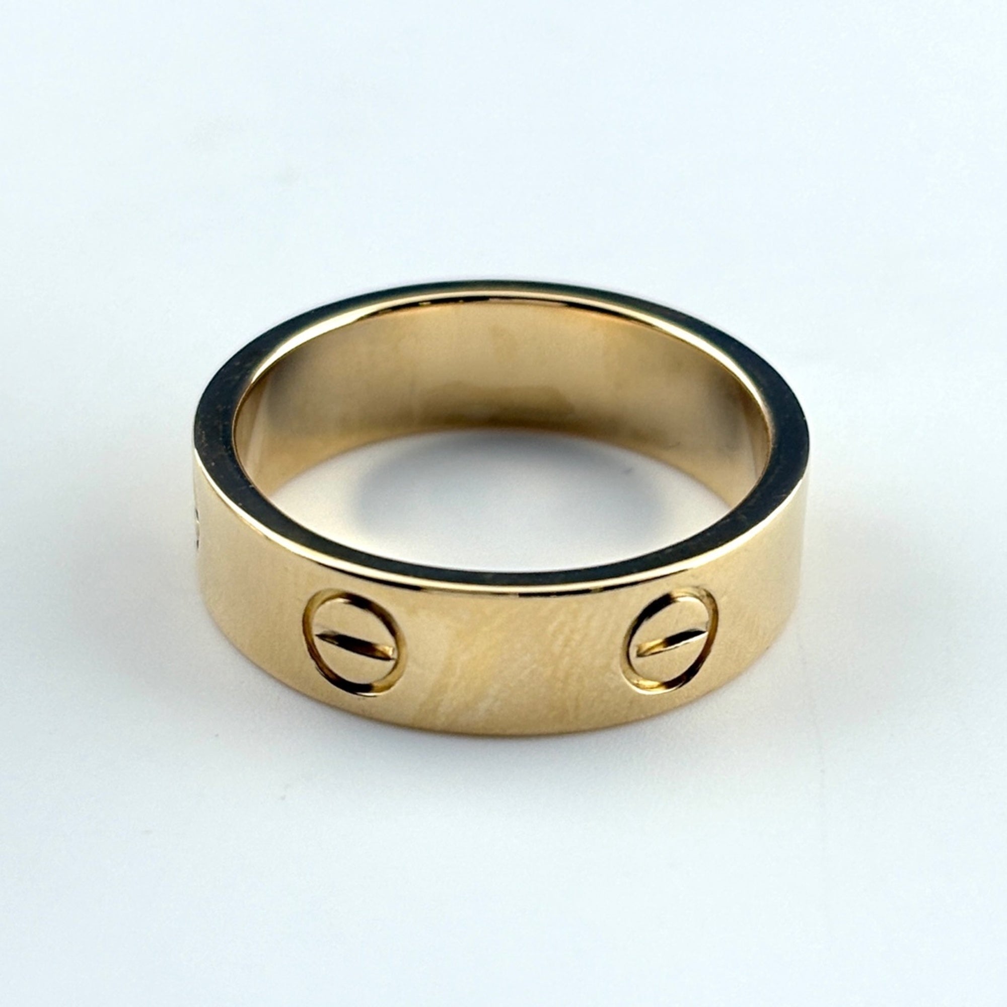 Cartier Yellow Gold (18K) Band Ring (Pre-Owned)