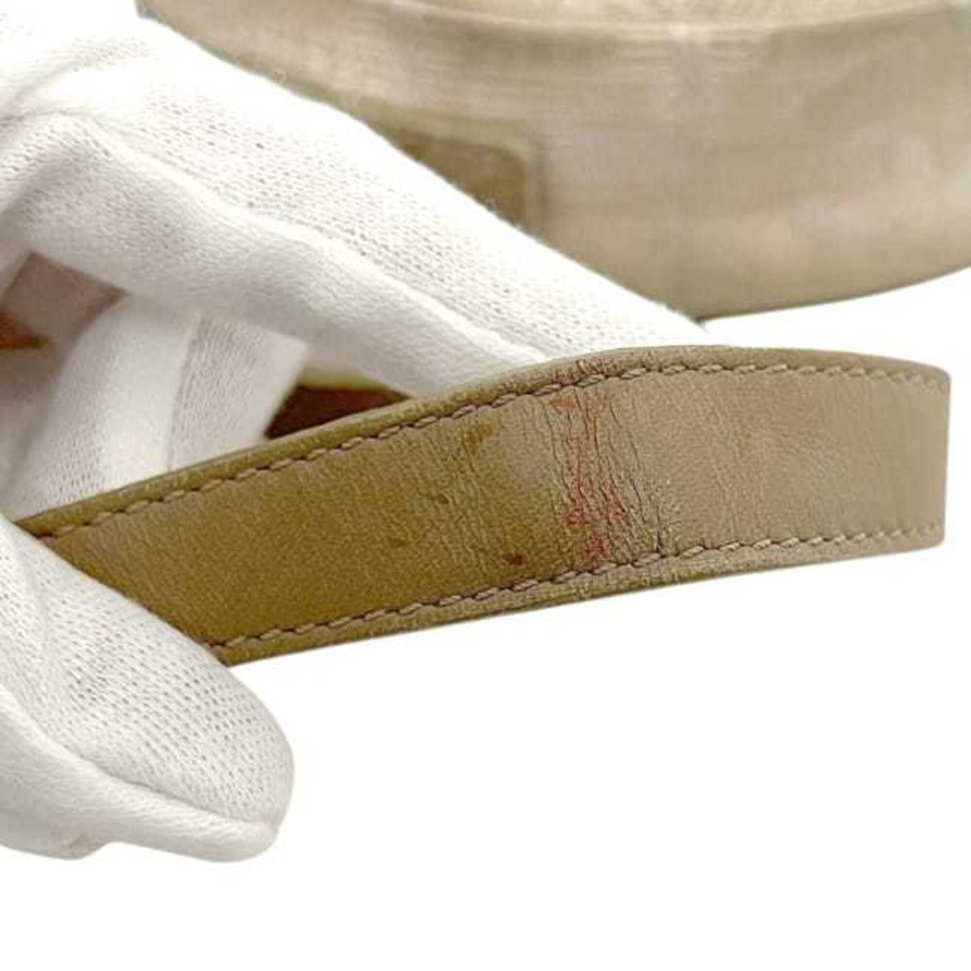 Chanel Beige Nylon Pouch (Pre-Owned)