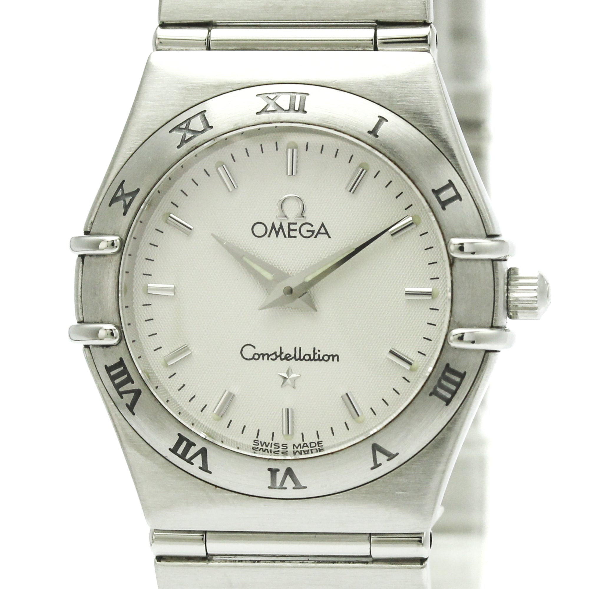 Omega Constellation My Choice Quartz Watch Stainless Steel And Mother Of Pearl Watch (Pre-Owned)