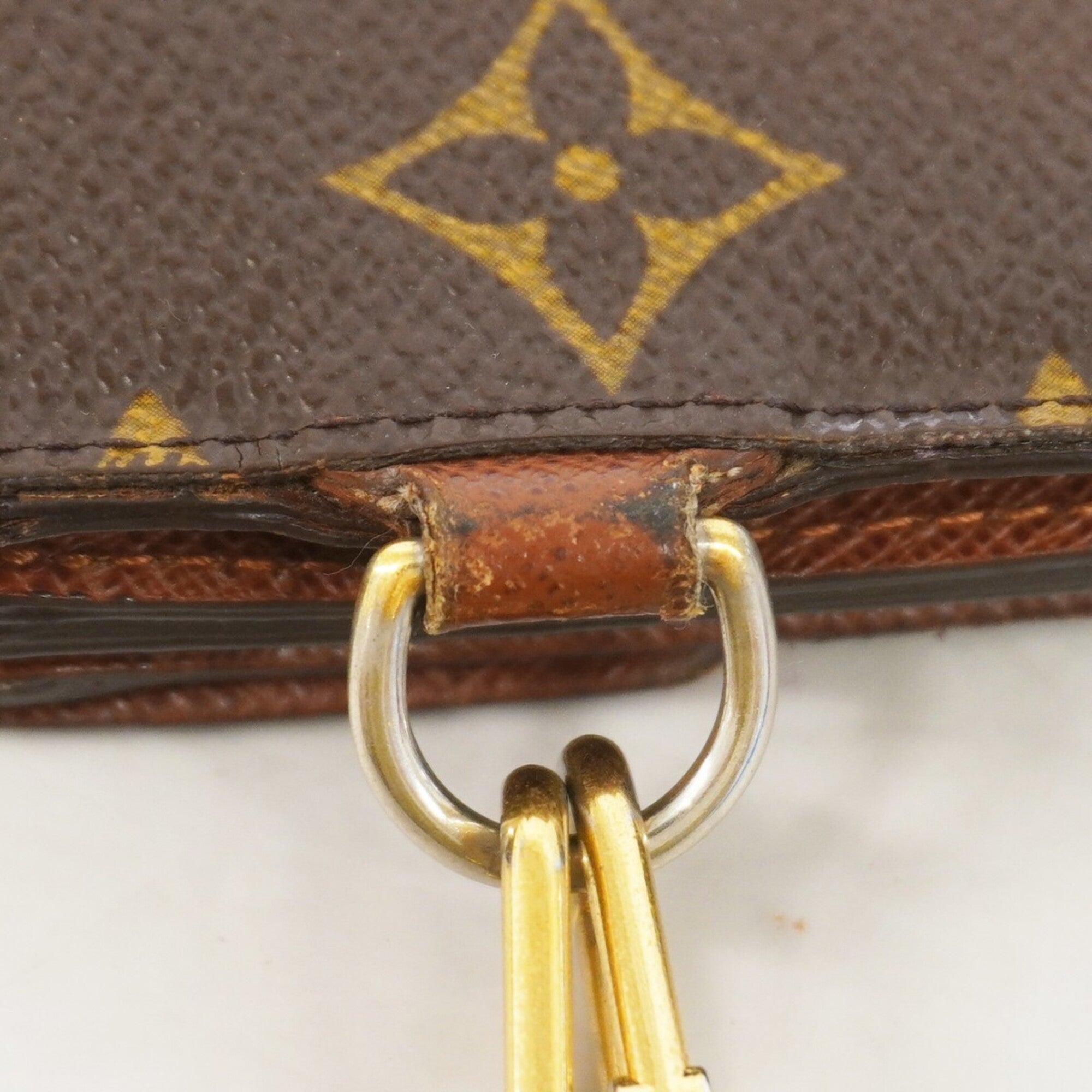 Louis Vuitton Brown Long Wallet (Bi-Fold) (Pre-Owned)