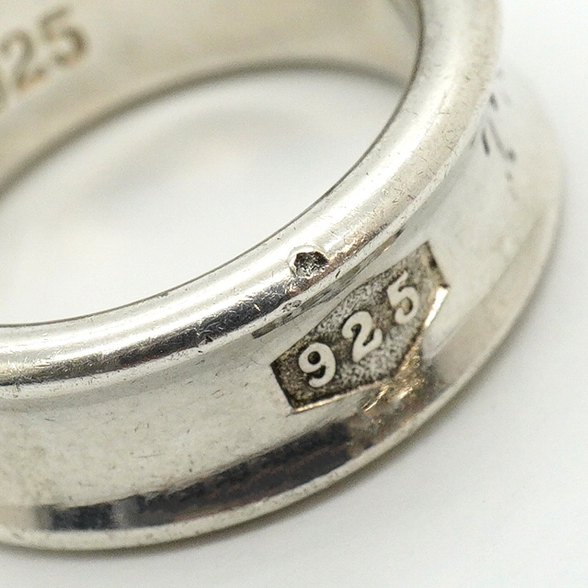 Tiffany Silver 925 Band Ring (Pre-Owned)