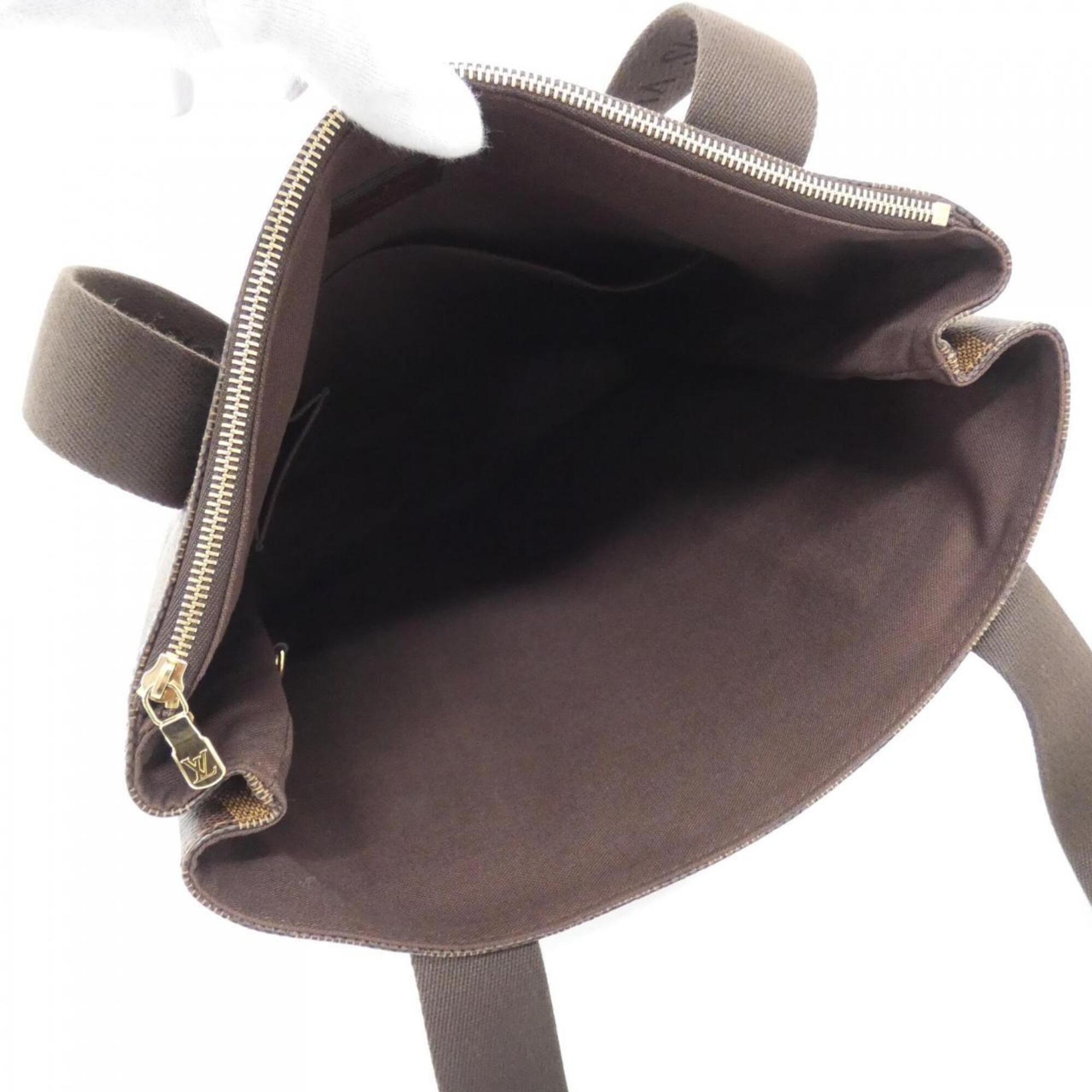 Louis Vuitton Damier Canvas Ebene Coated Canvas Handbag (Pre-Owned)