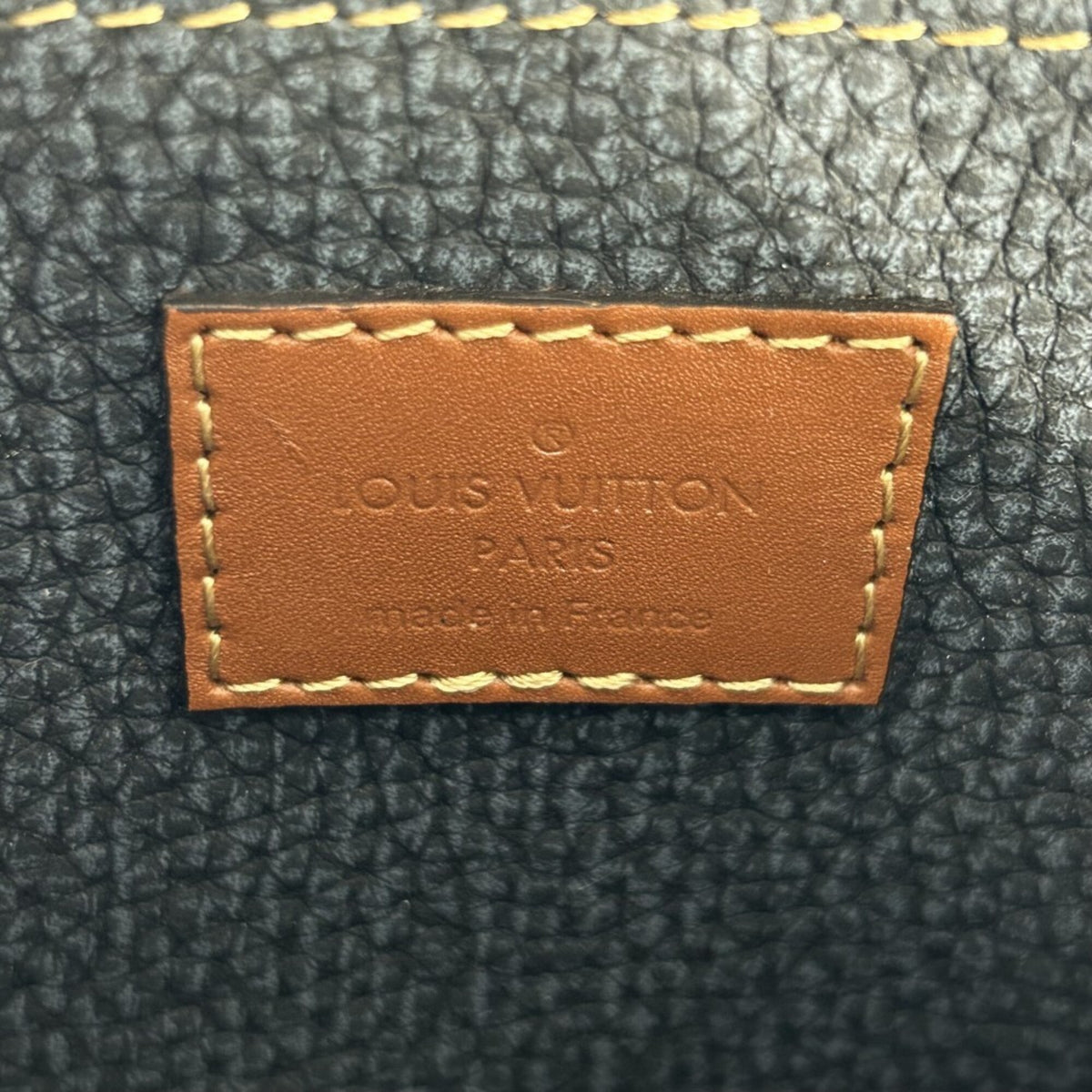 Louis Vuitton Navy Monogram Pochette Shoulder Bag (Pre-Owned)