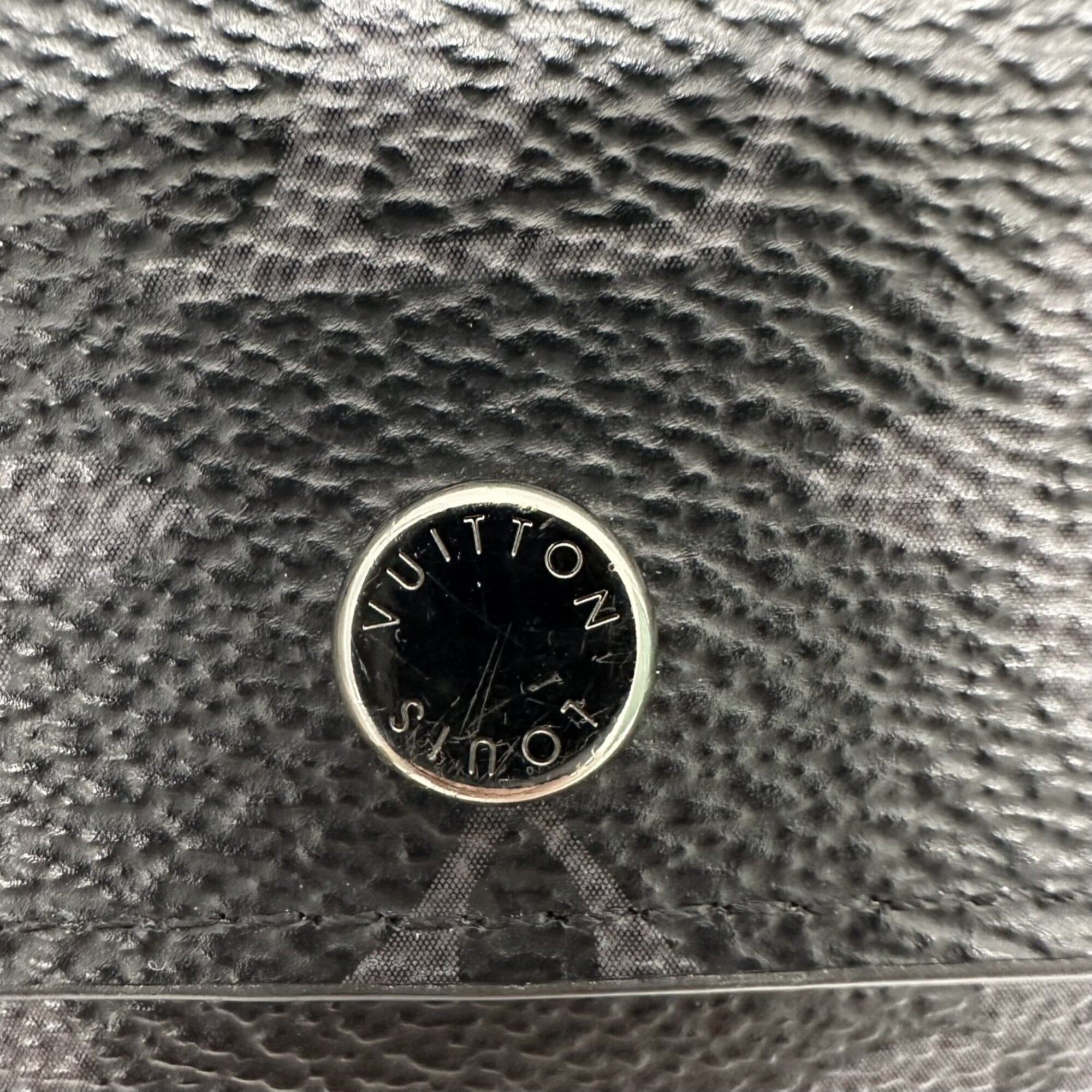 Louis Vuitton Monogram Eclipse Monogram Eclipse Wallet (Tri-Fold) (Pre-Owned)