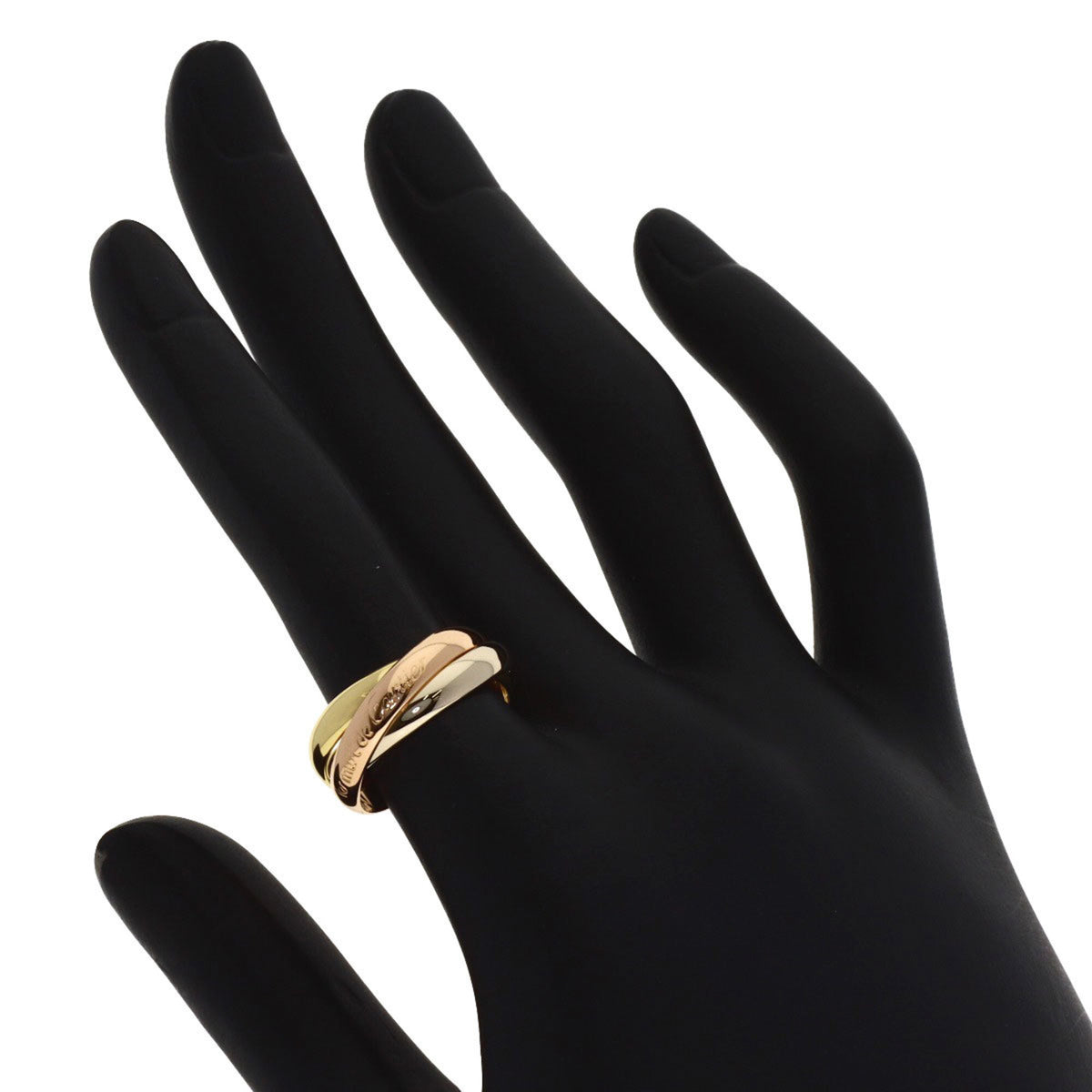 Cartier Yellow Gold (18K) Pink Gold (18K) White Gold (18K) Band Ring (Pre-Owned)