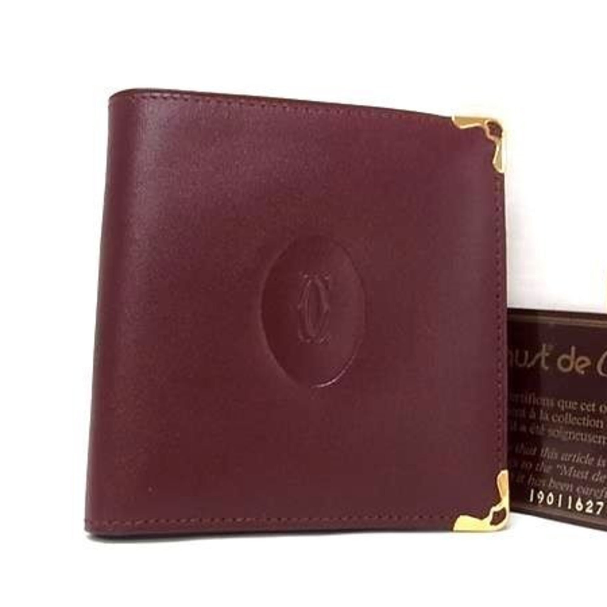 Cartier Bordeaux Wallet (Bi-Fold) (Pre-Owned)