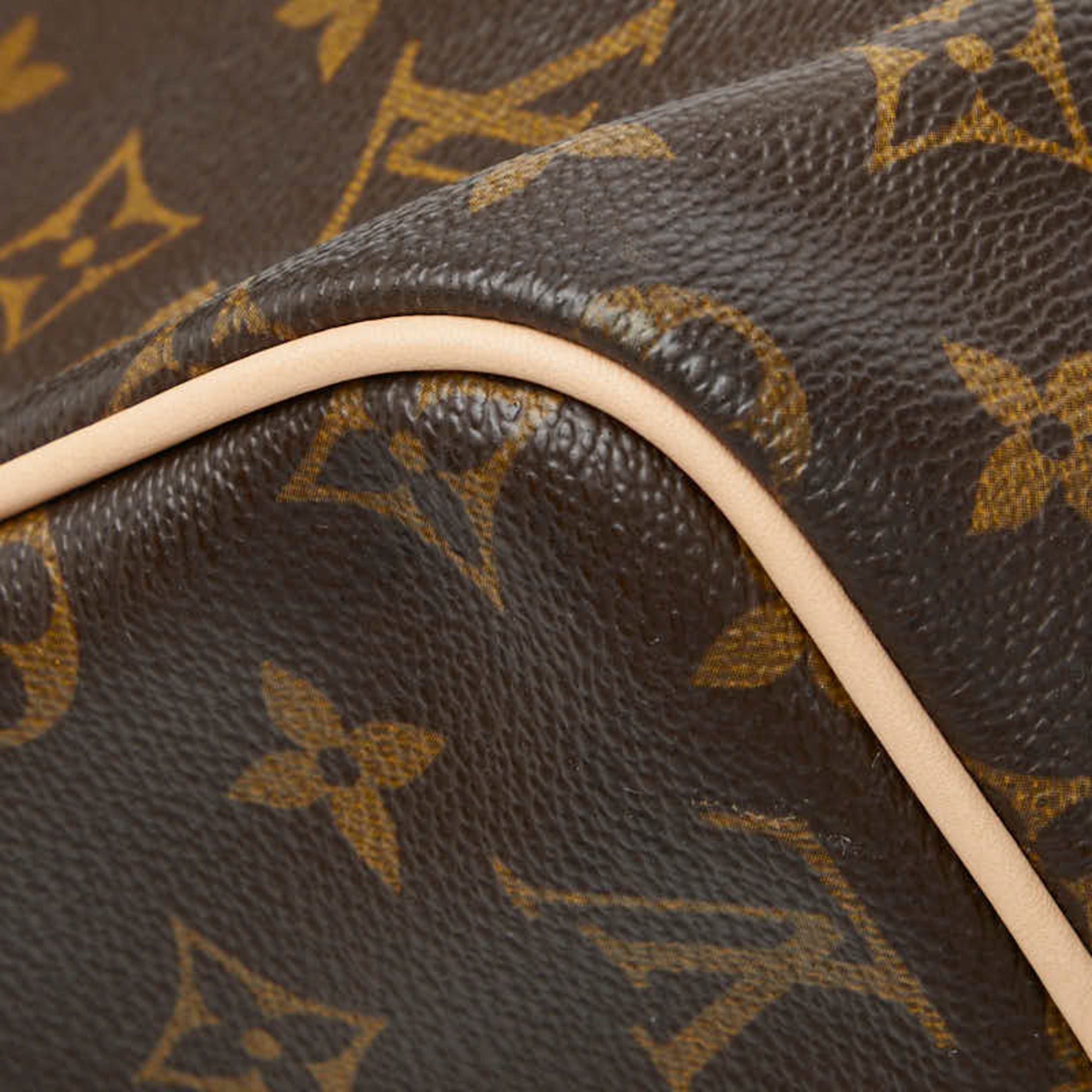 Louis Vuitton Brown Monogram Pvc Leather Boston Bag Handbag (Pre-Owned)