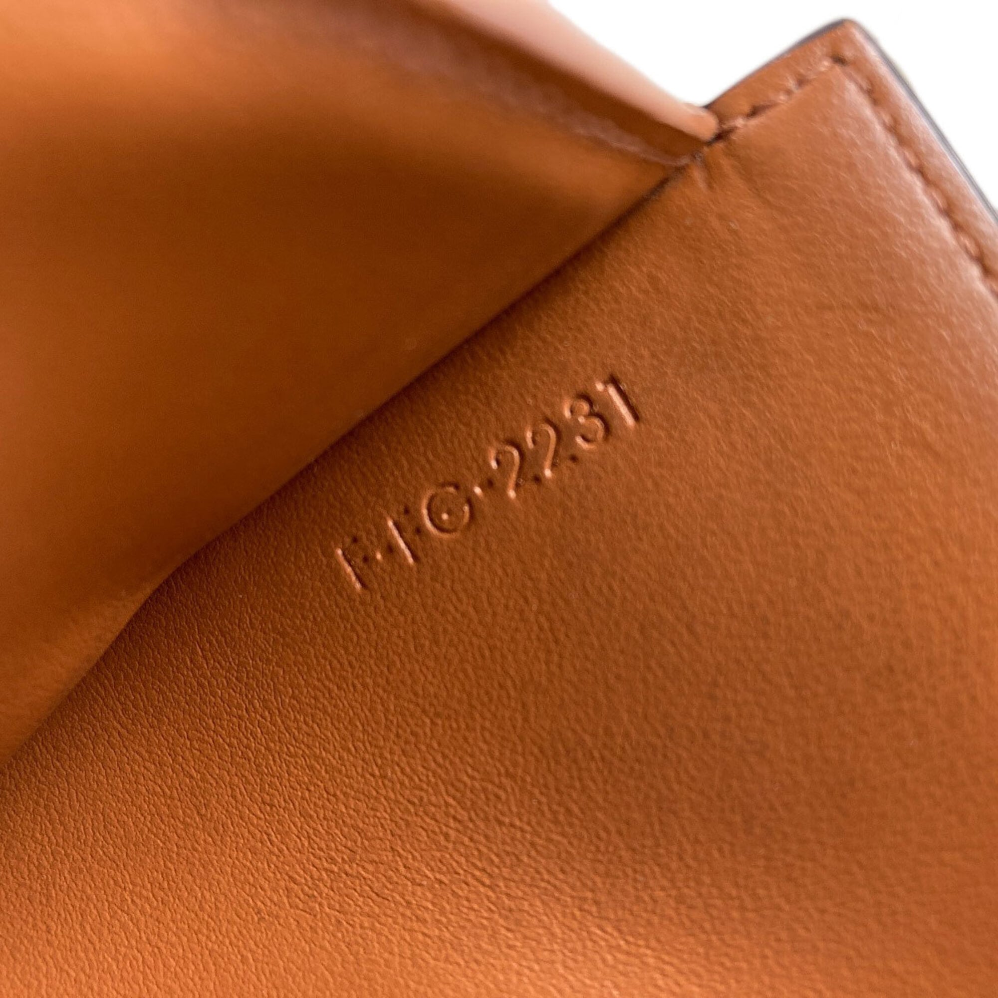 Celine Brown Pvc Wallet (Bi-Fold) (Pre-Owned)