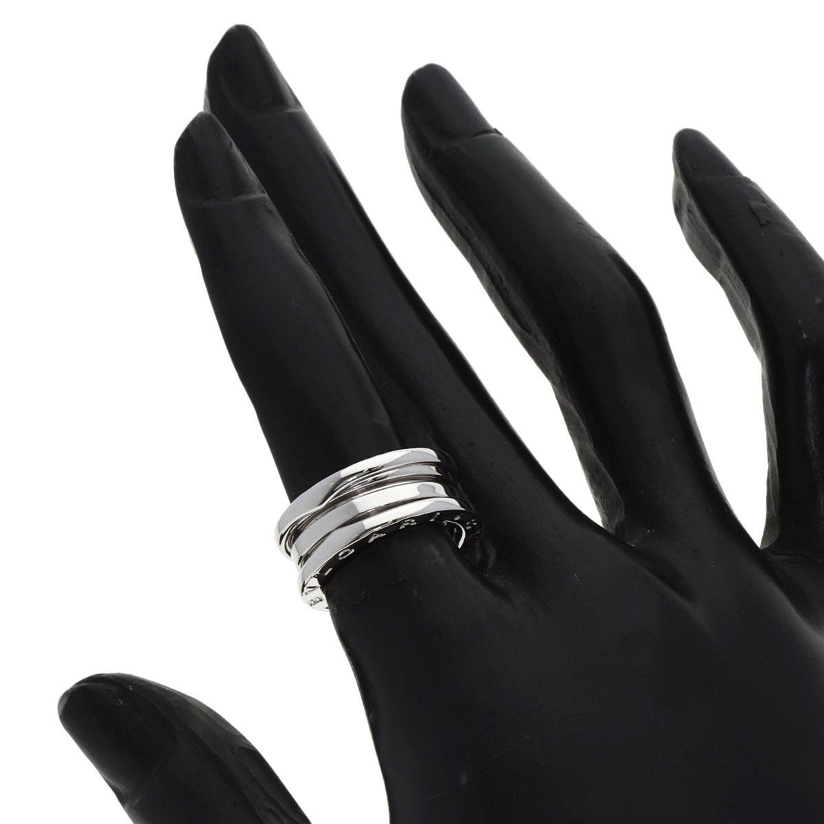 Bvlgari White Gold (18K) Band Ring (Pre-Owned)