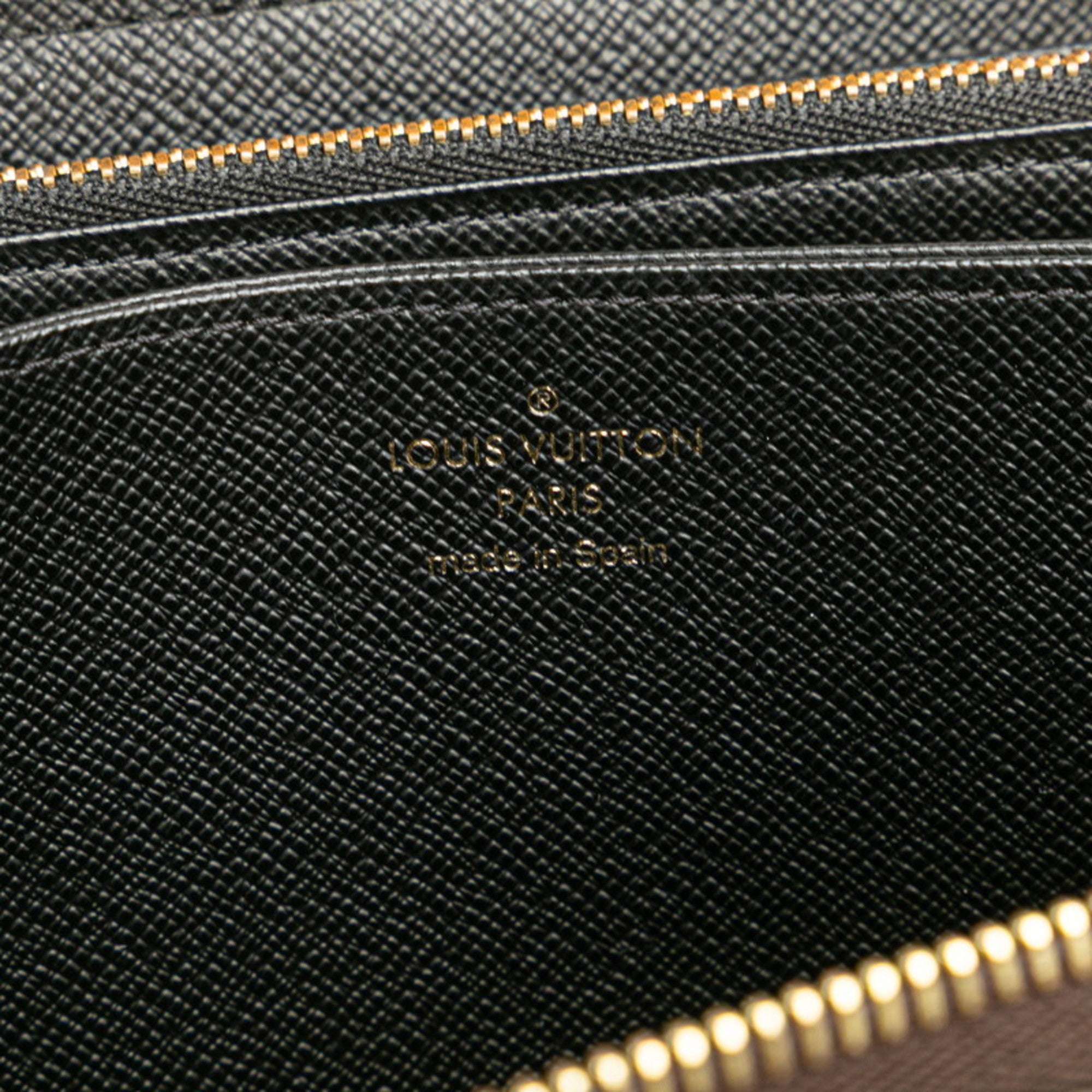 Louis Vuitton Monogram Brown Monogram Long Wallet (Bi-Fold) (Pre-Owned)