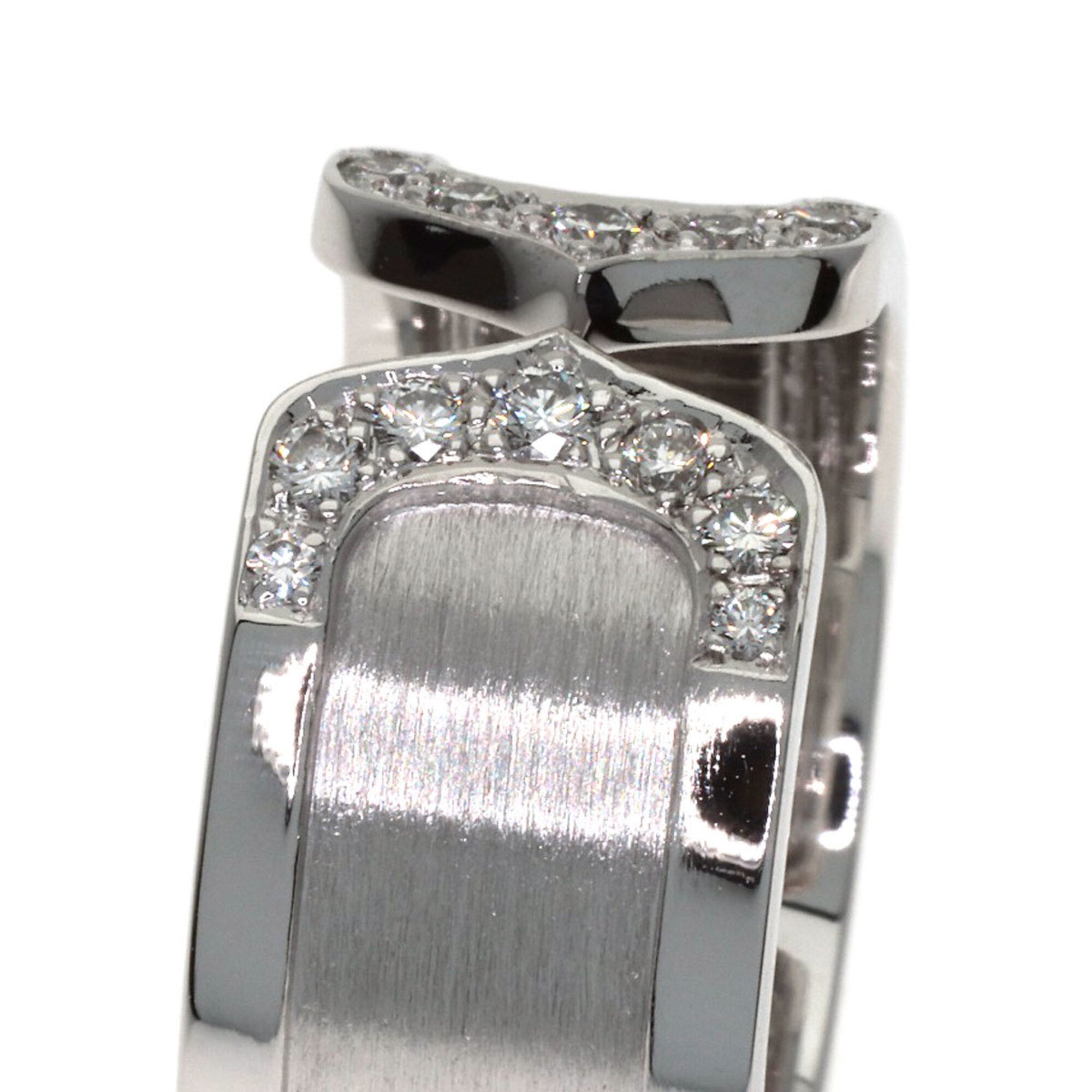 Cartier White Gold White Gold (18K) Band Ring (Pre-Owned)