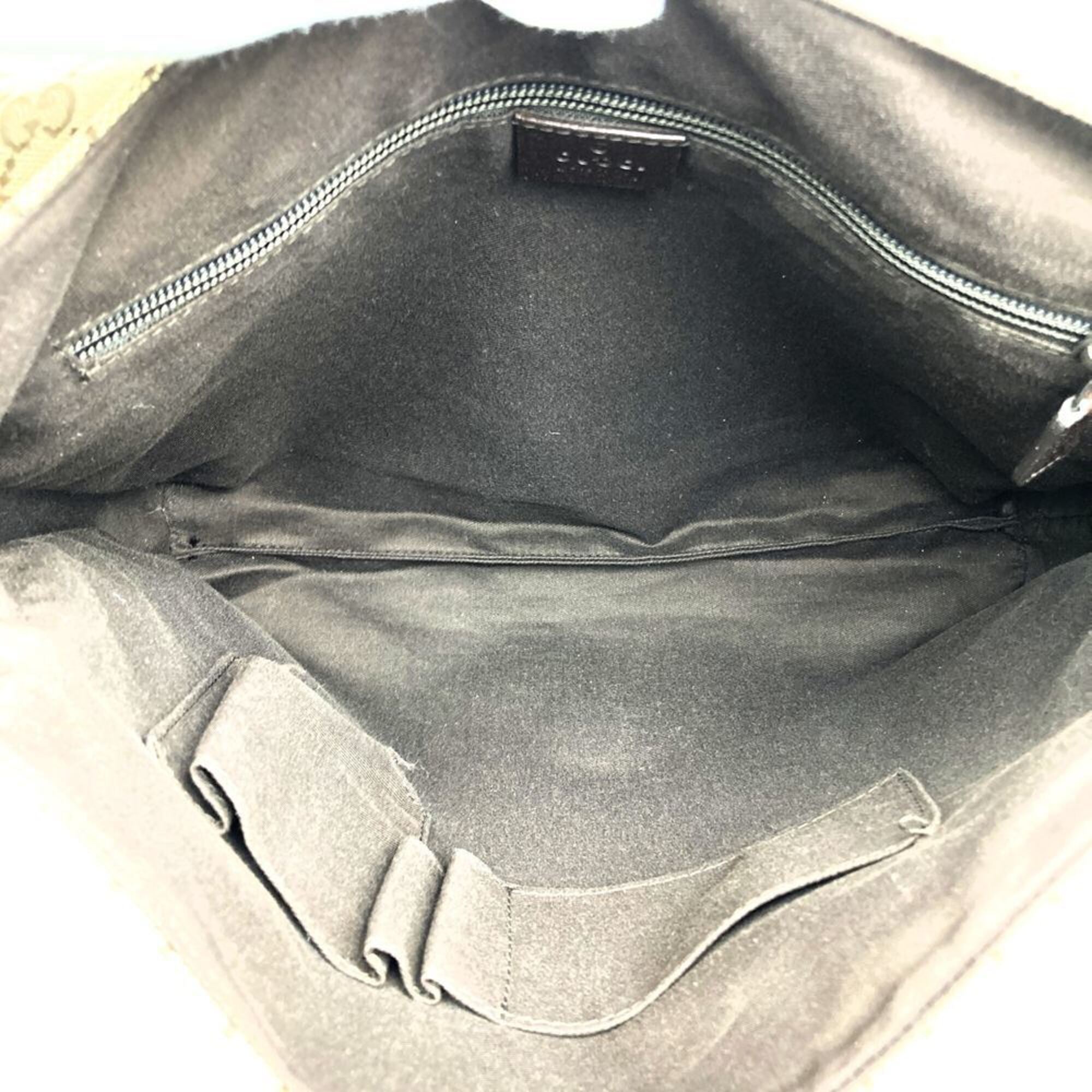 Gucci Gg Canvas Brown Gg Canvas Shoulder Bag (Pre-Owned)