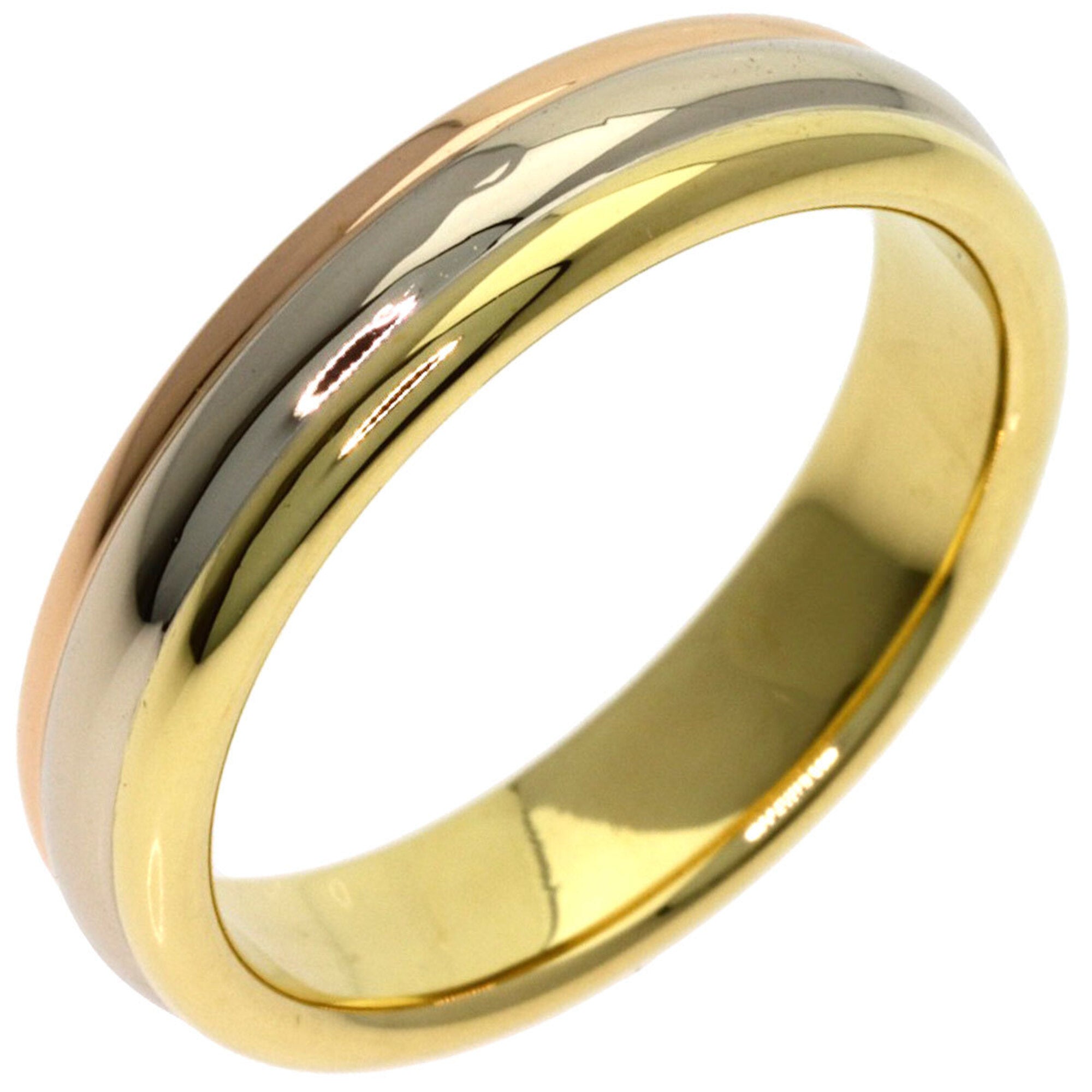 Cartier Yellow Gold (18K) Pink Gold (18K) White Gold (18K) Band Ring (Pre-Owned)