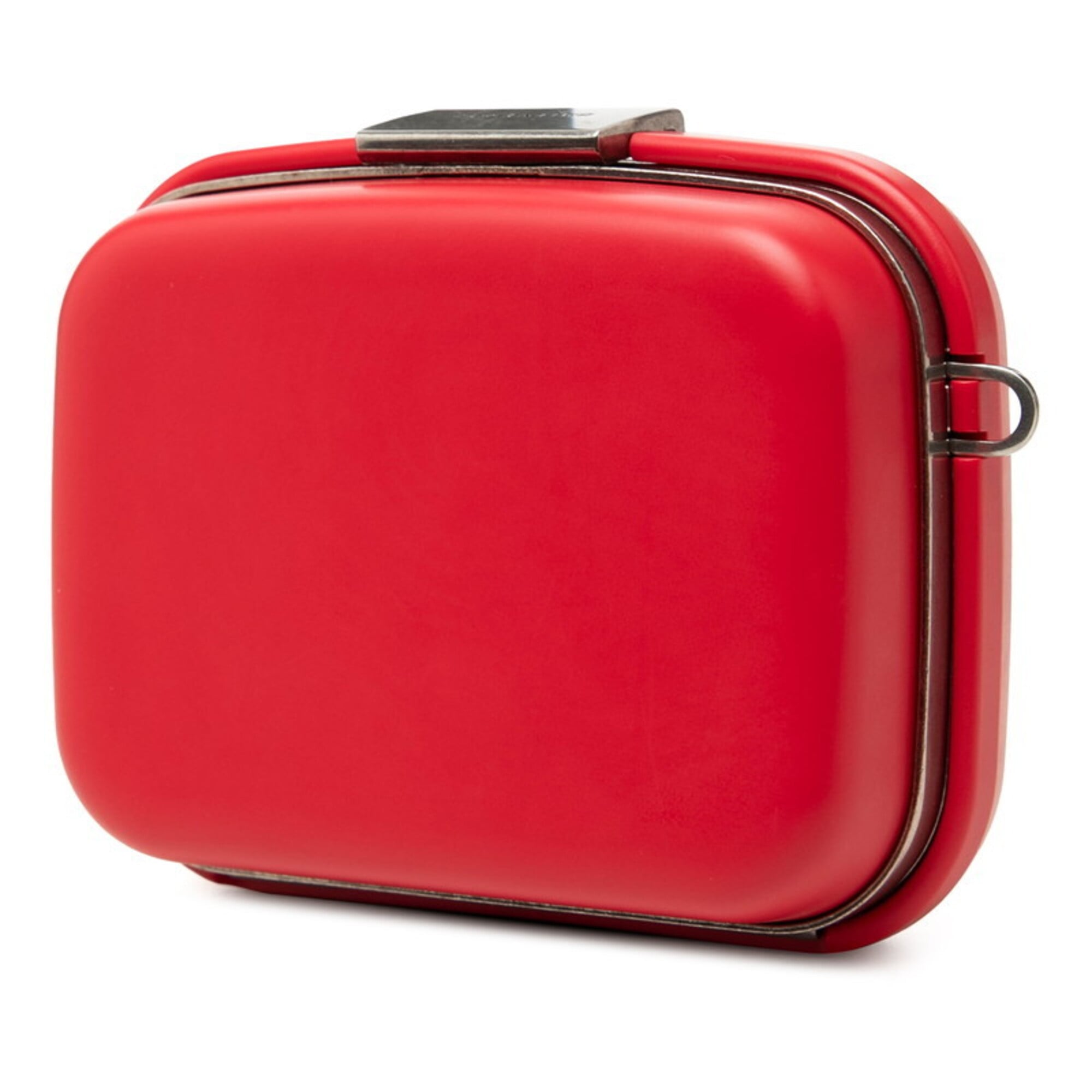 Balenciaga Red Color Plastic Leather Shoulder Bag (Pre-Owned)