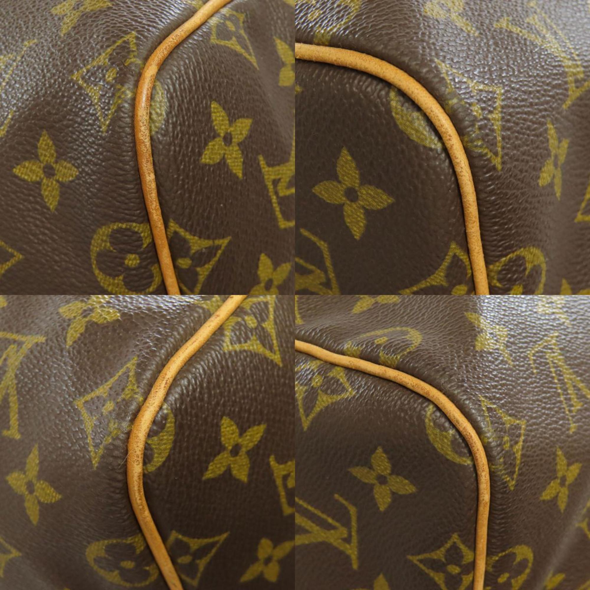 Louis Vuitton Brown Monogram Monogram Canvas Boston Bag (Pre-Owned)