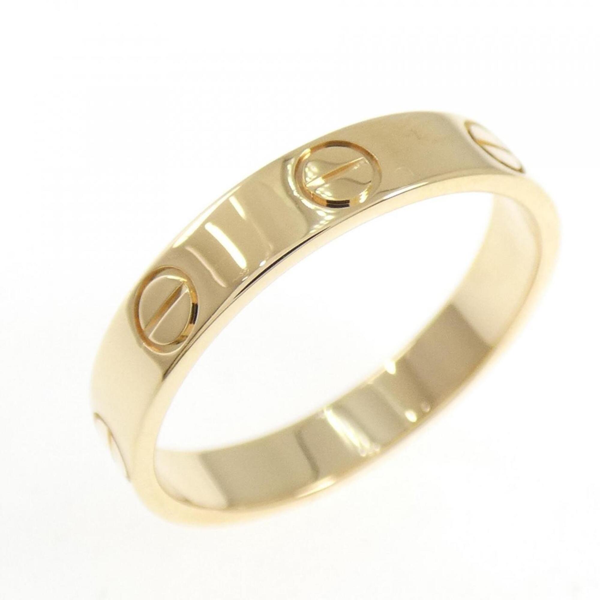 Cartier Love Yellow Gold (18K) Band Ring (Pre-Owned)